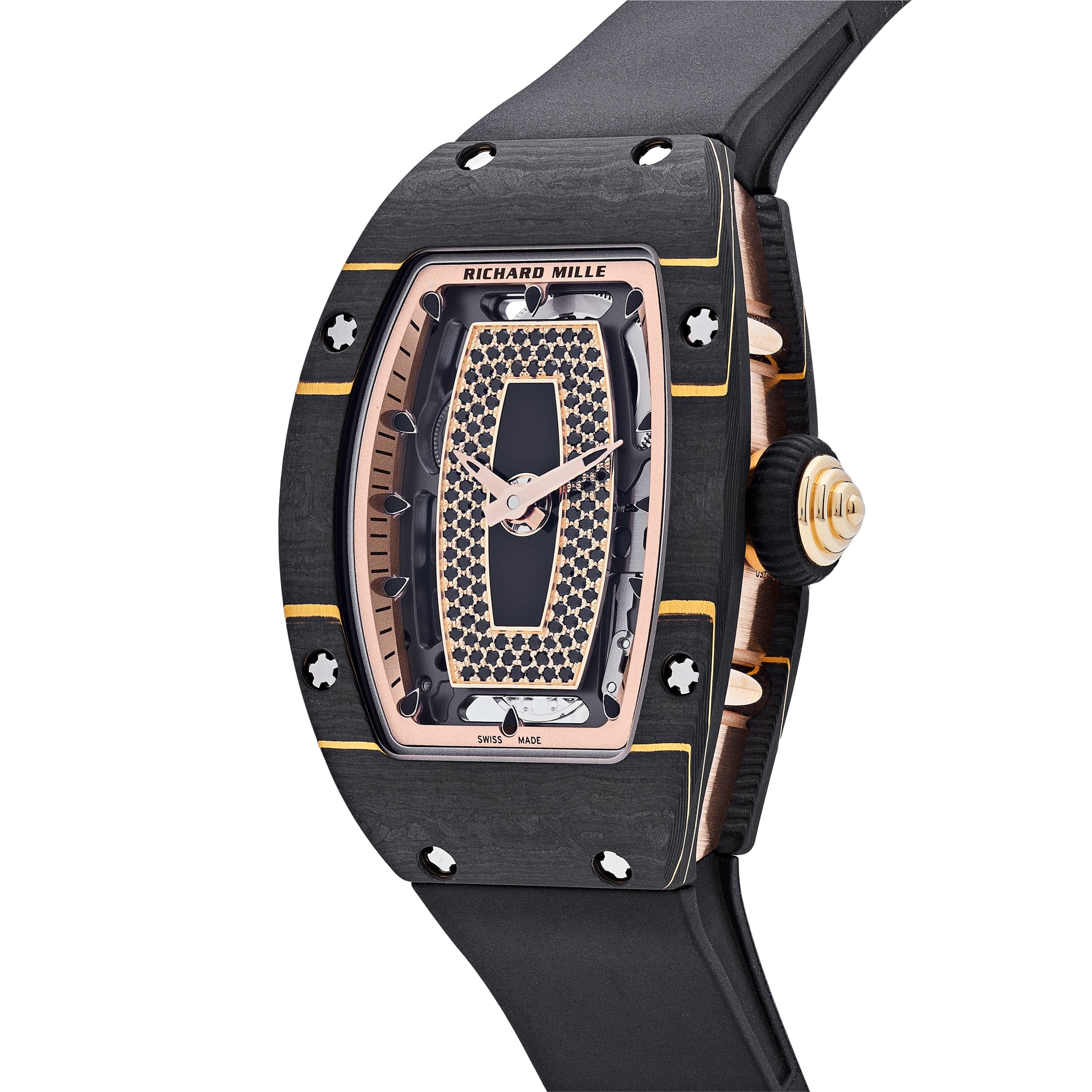 Richard Mille RM 07-01 Rose Gold / Carbon TPT Openworked