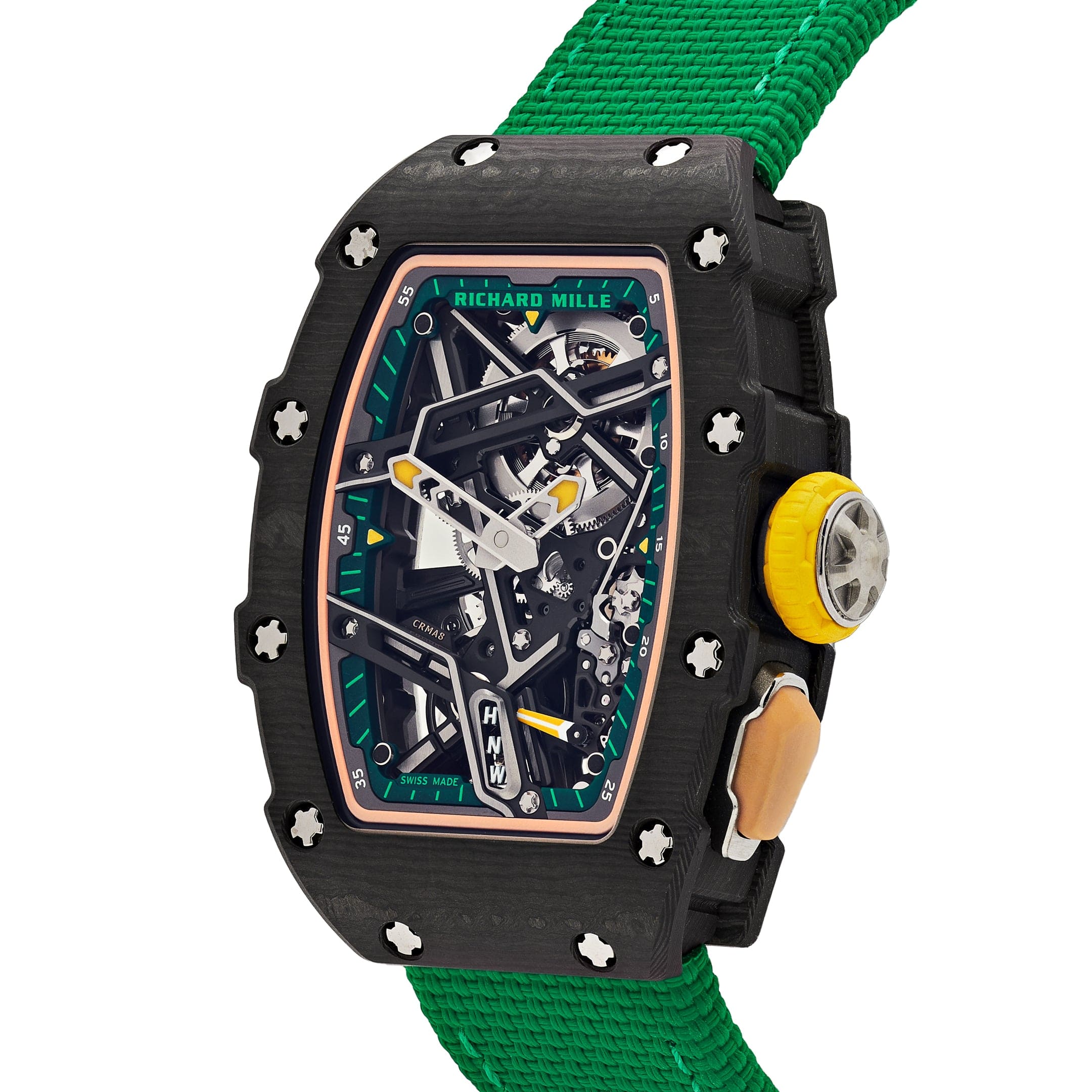 Richard Mille RM 07-04 'Ladies' Black Carbon TPT Automatic Sport