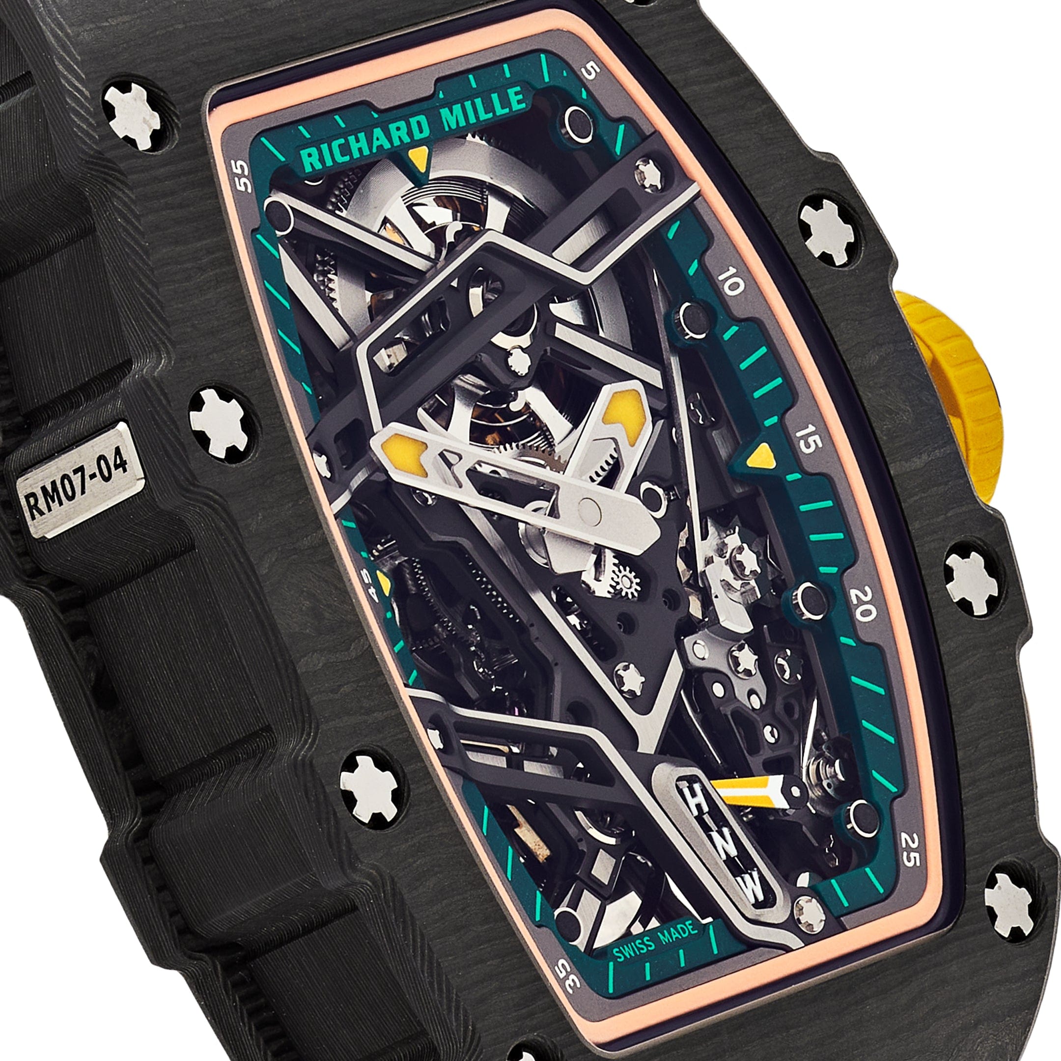 Richard Mille RM 07-04 'Ladies' Black Carbon TPT Automatic Sport