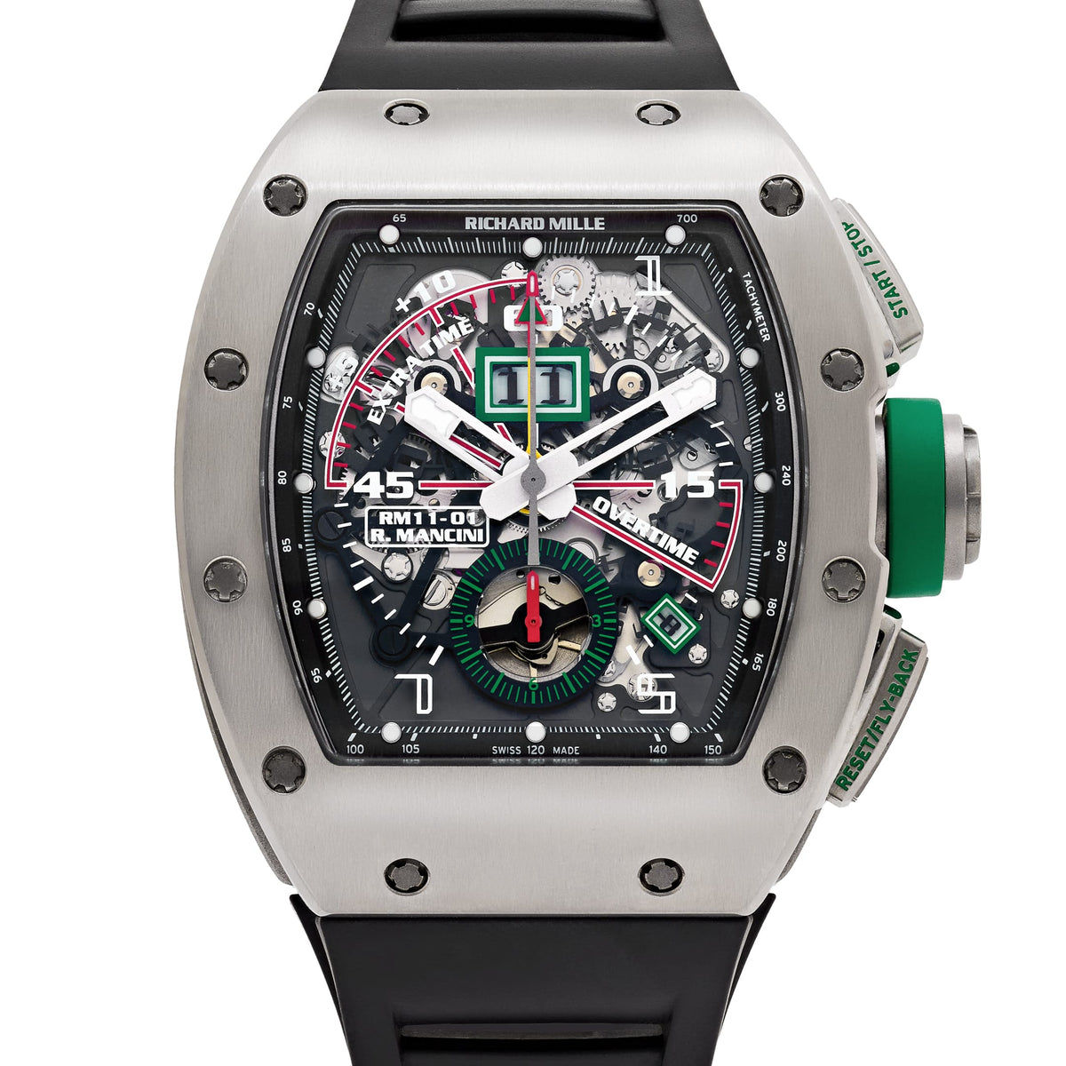Richard Mille RM 11-01 Titanium Flyback Chronograph Roberto Mancini (2018)