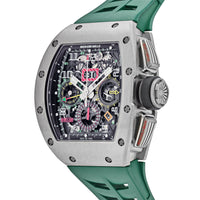 Thumbnail for Richard Mille RM 11-02 Titanium Flyback Chronograph GMT Openworked