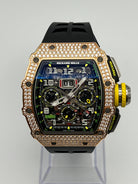 Richard Mille RM 11-03 Flyback Chronograph Diamond Set Rose Gold