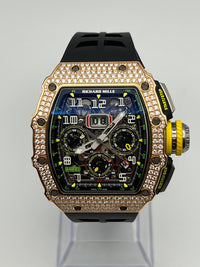 Thumbnail for Richard Mille RM 11-03 Flyback Chronograph Diamond Set Rose Gold