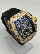 Richard Mille RM 11-03 Flyback Chronograph Diamond Set Rose Gold