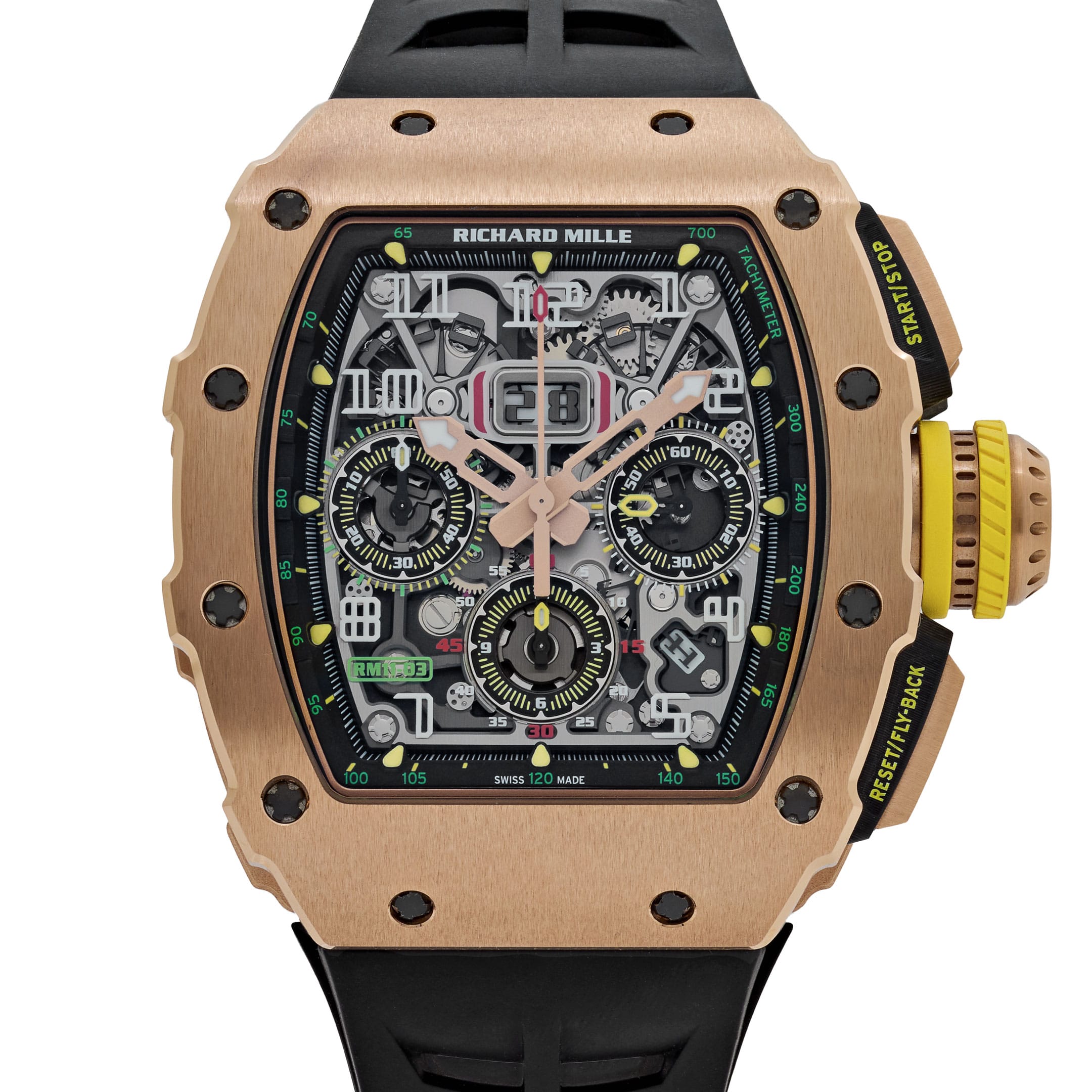 Richard Mille RM 11-03 Full Rose Gold Flyback Chronograph (2018)