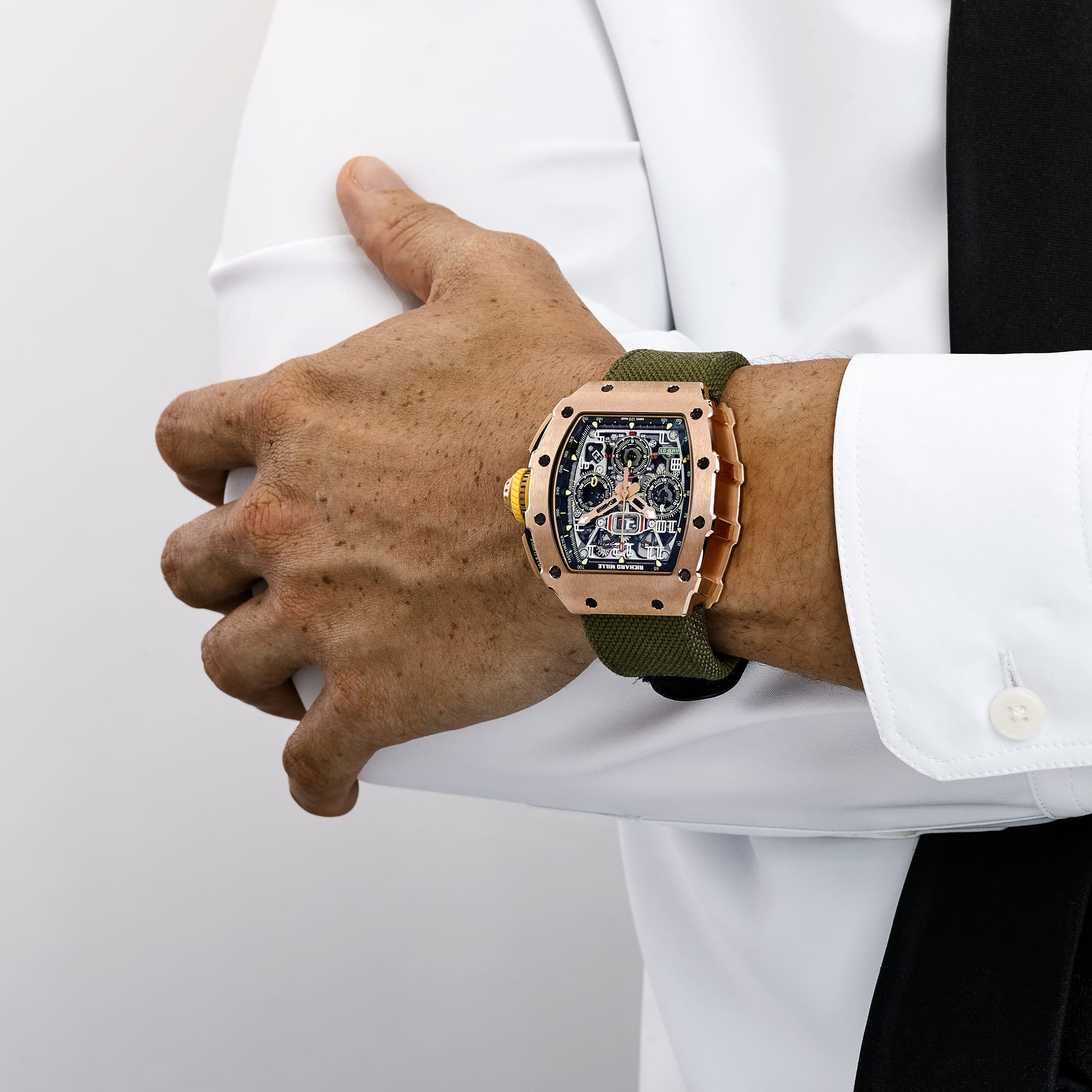 Richard Mille RM 11-03 Full Rose Gold Flyback Chronograph