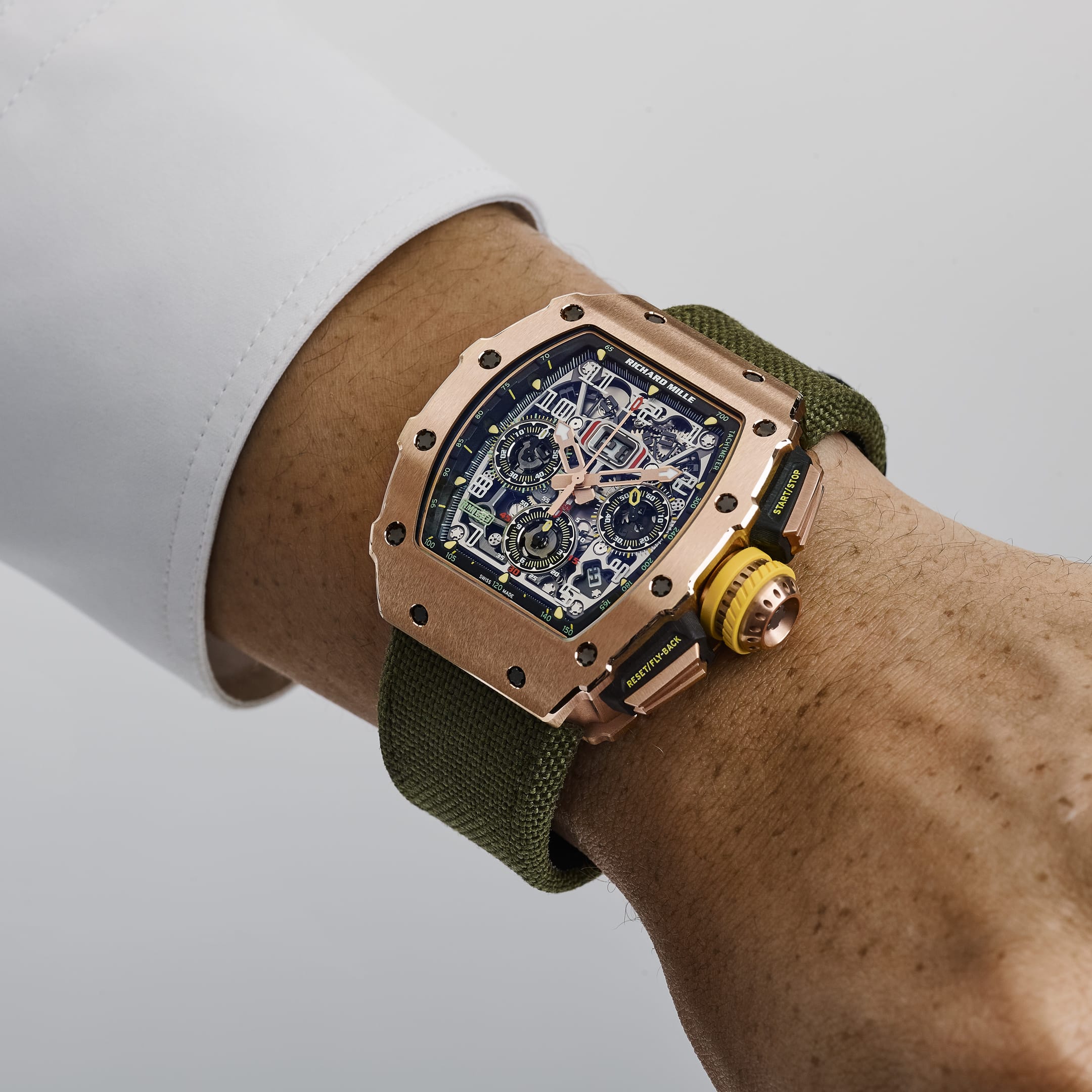 Richard Mille RM 11-03 Full Rose Gold Flyback Chronograph