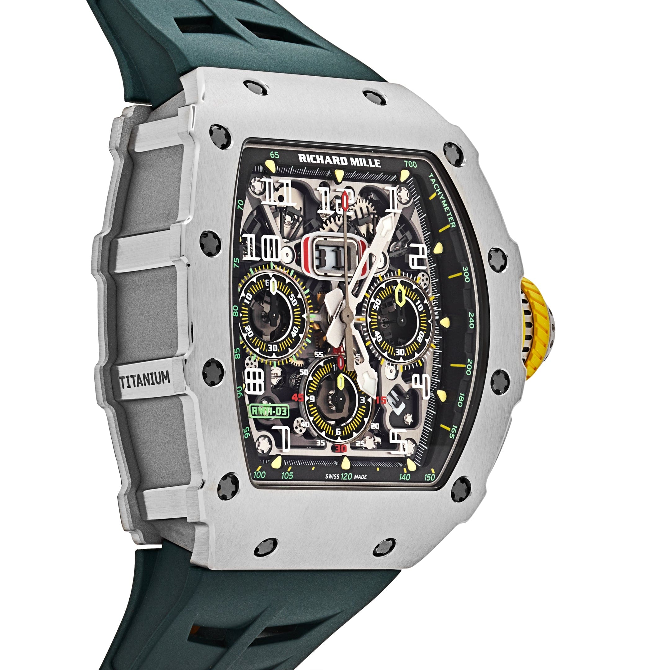 Richard Mille RM 11-03 腕時計 Richard Mille RM 11-03, Jean Todt, NTPT Blue & Black Carbon
