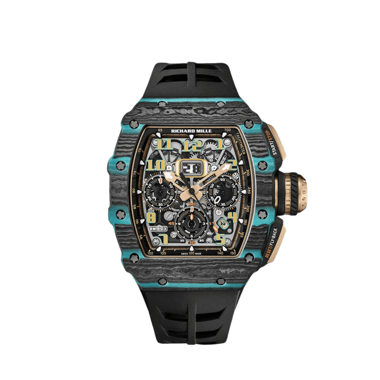 Richard Mille RM 11-03 'Ultimate Edition' Flyback Chronograph Carbon Quartz TPT Limited Edition