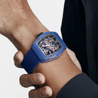 Richard Mille RM 17-02 Blue Ceramic Rose Gold Tourbillon