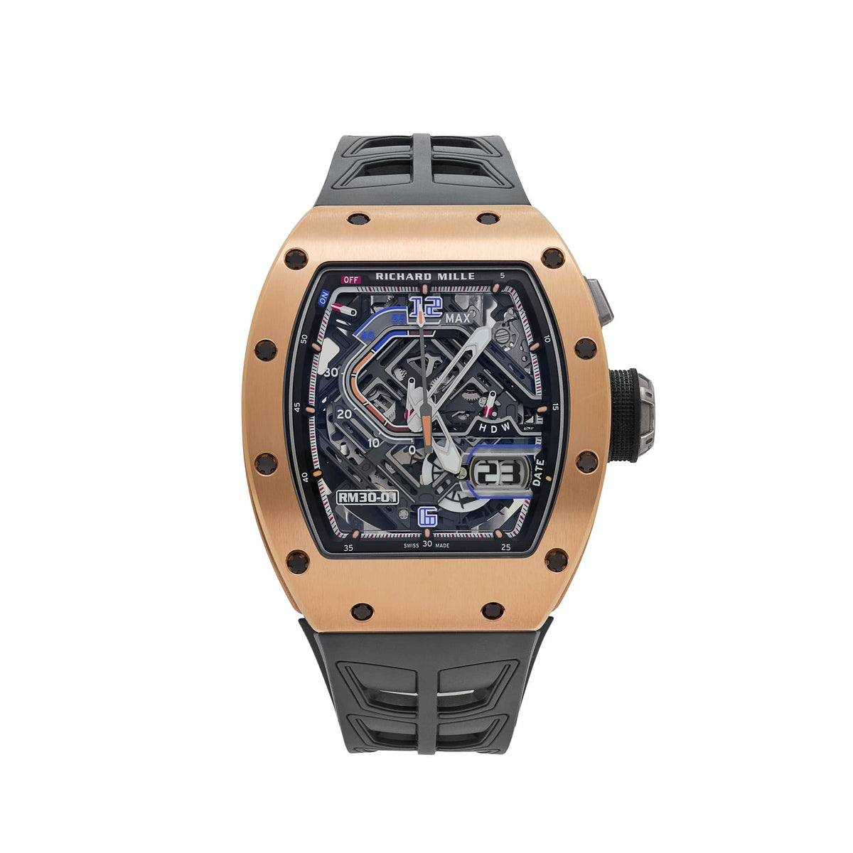 Richard Mille RM 30-01 Declutchable Rotor Rose Gold Titanium (2024)