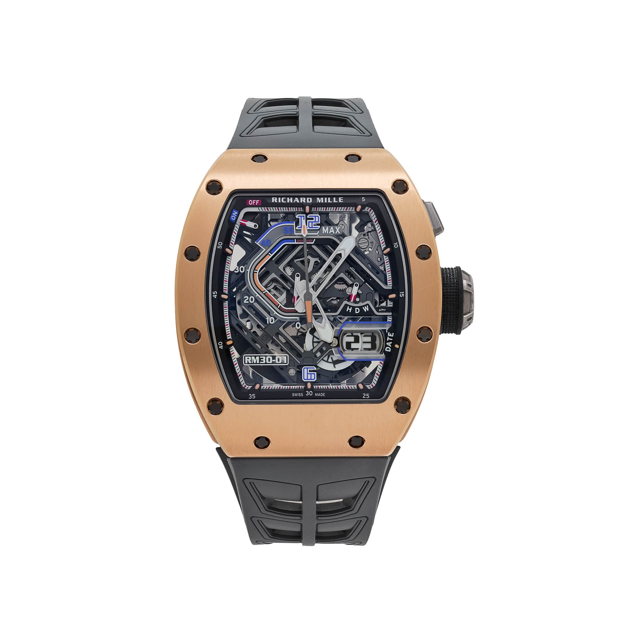 Richard Mille RM 30-01 Declutchable Rotor Rose Gold Titanium (2024)