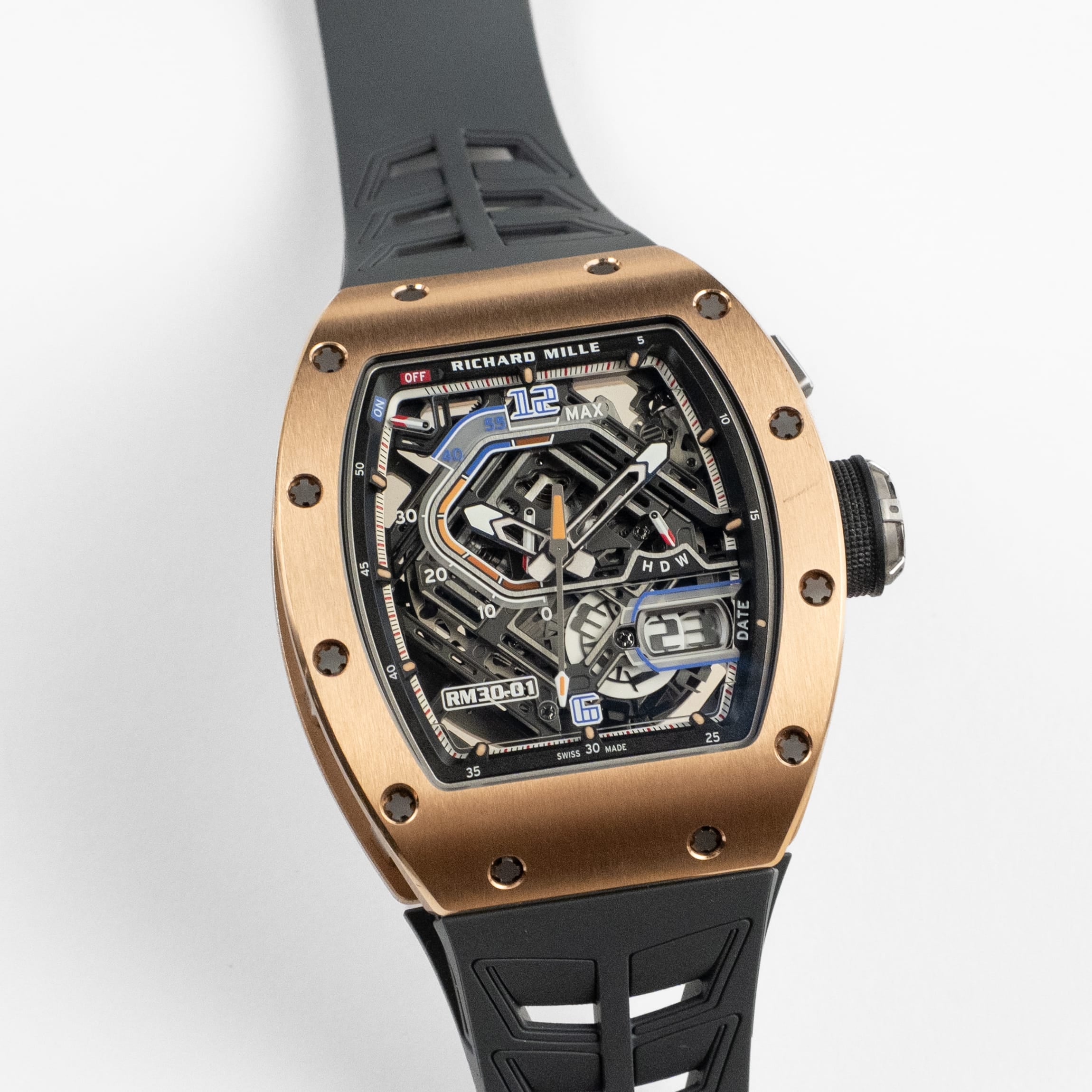 Richard Mille RM 30-01 Declutchable Rotor Rose Gold Titanium (2024)