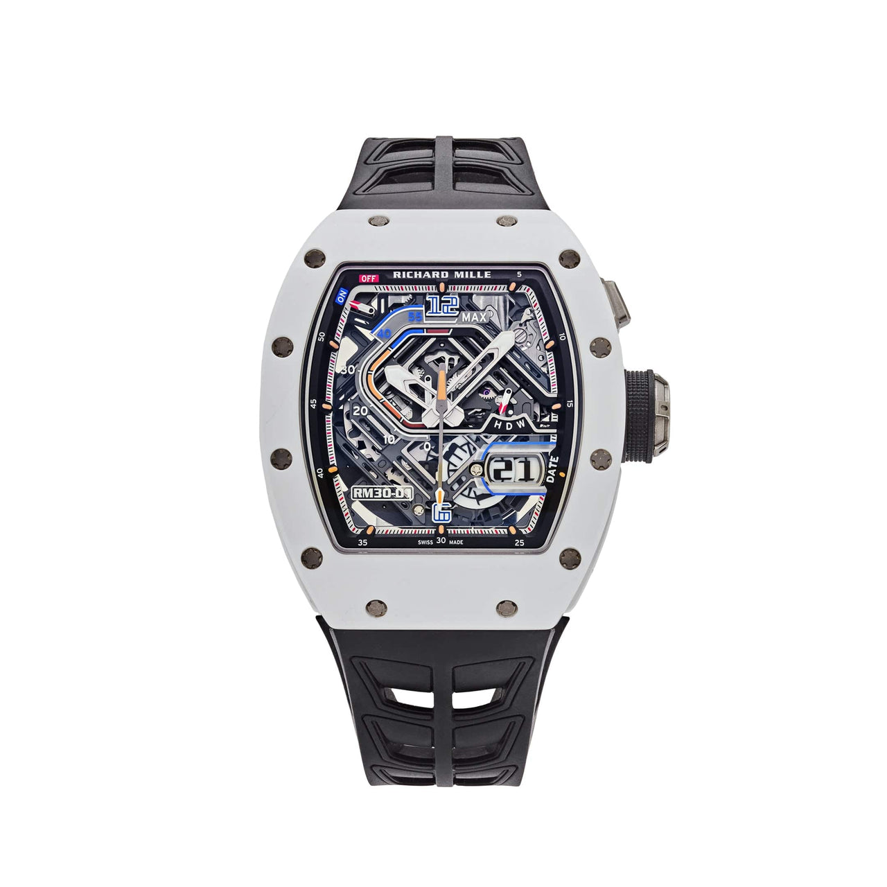 Richard Mille RM 30-01 Declutchable Rotor White Ceramic (2024)