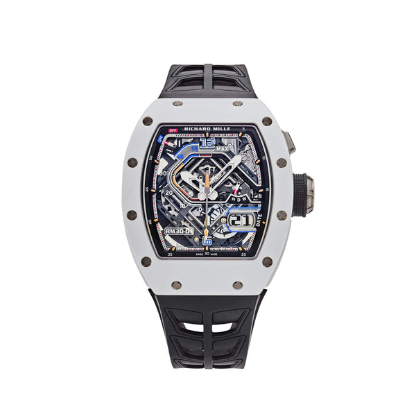 Richard Mille RM 30-01 Declutchable Rotor White Ceramic (2024