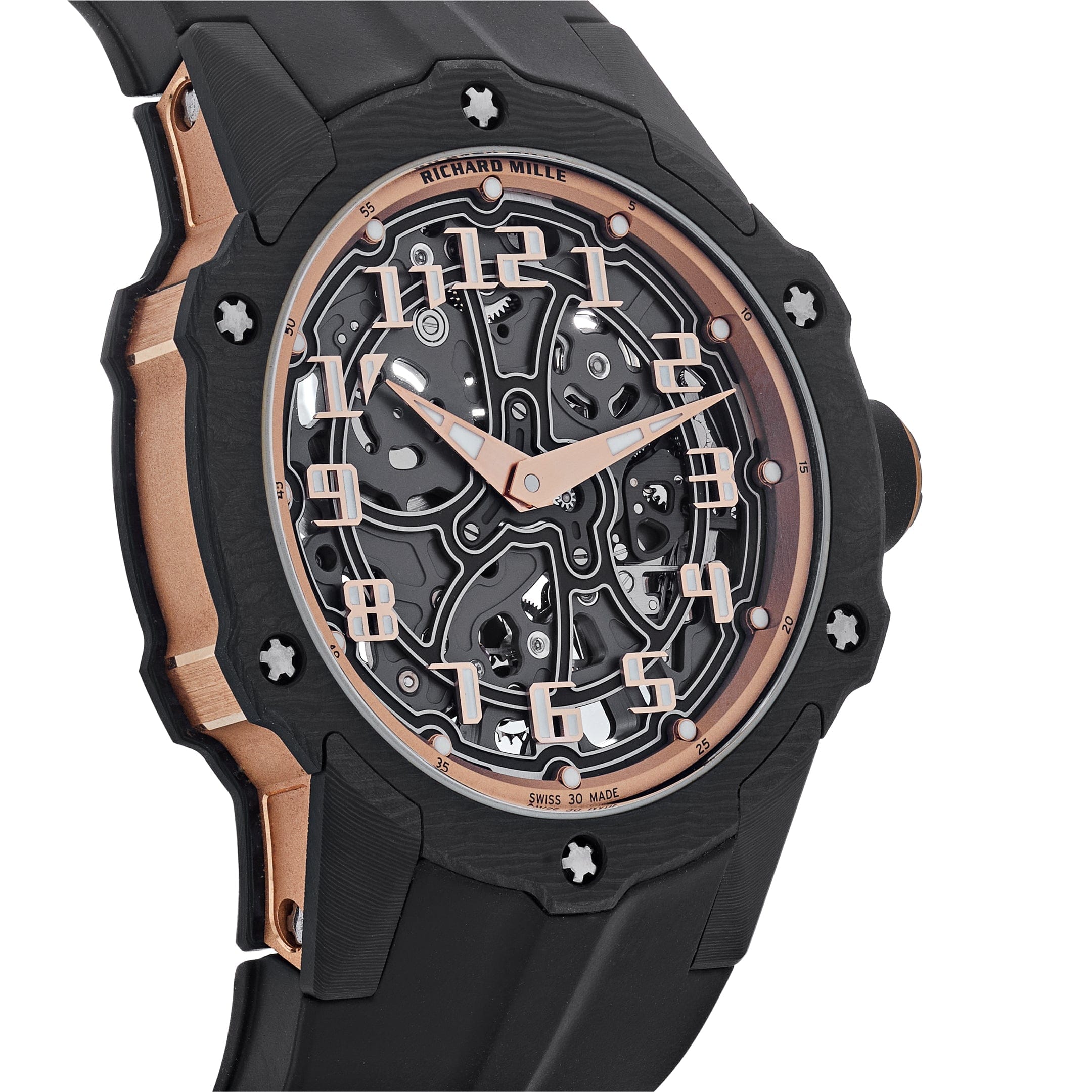 Luxury Watch Richard Mille Carbon Automatic Winding Limited Edition RM33-02 Wrist Aficionado