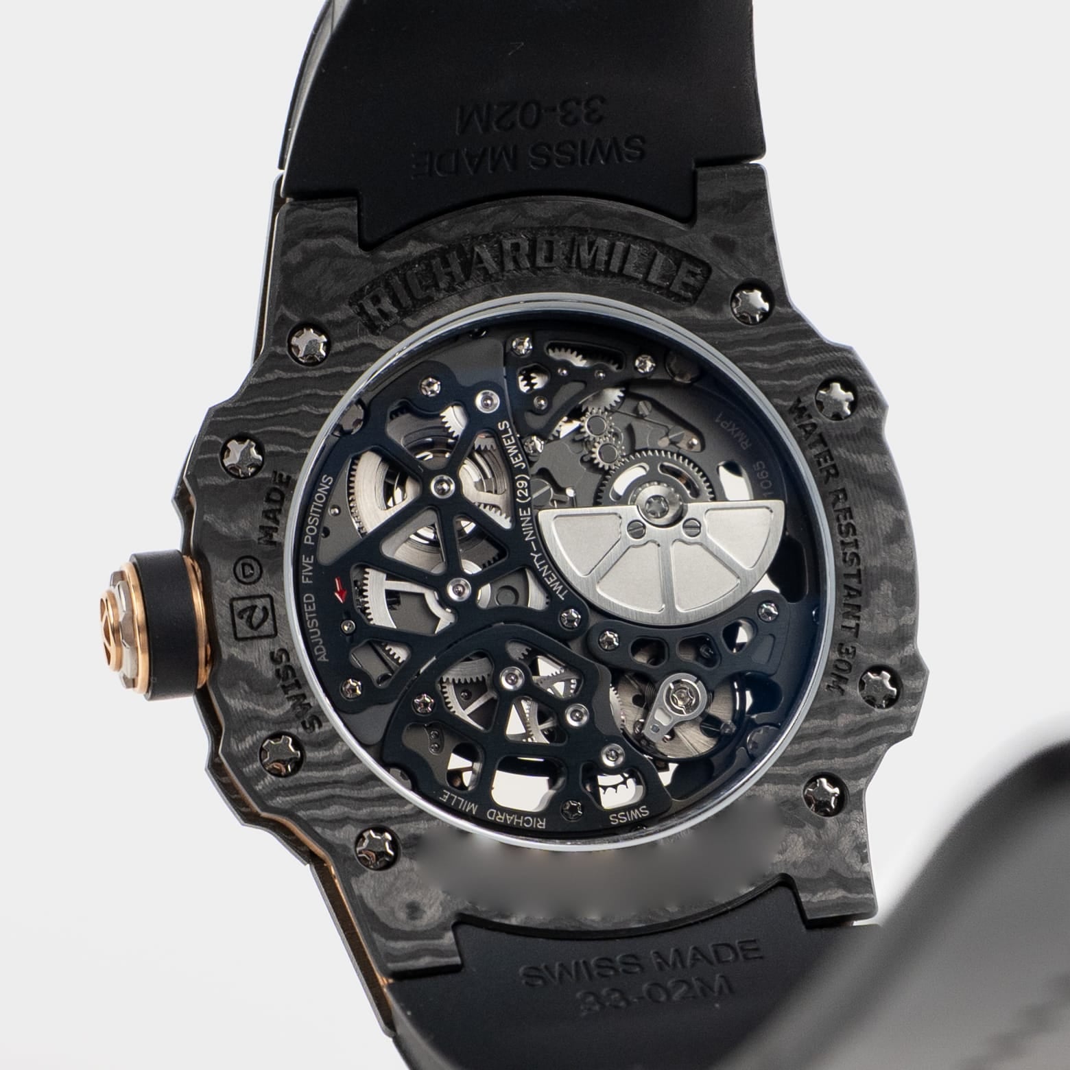 Richard Mille RM 33-02 Carbon-TPT Rose Gold Limited Edition of 140