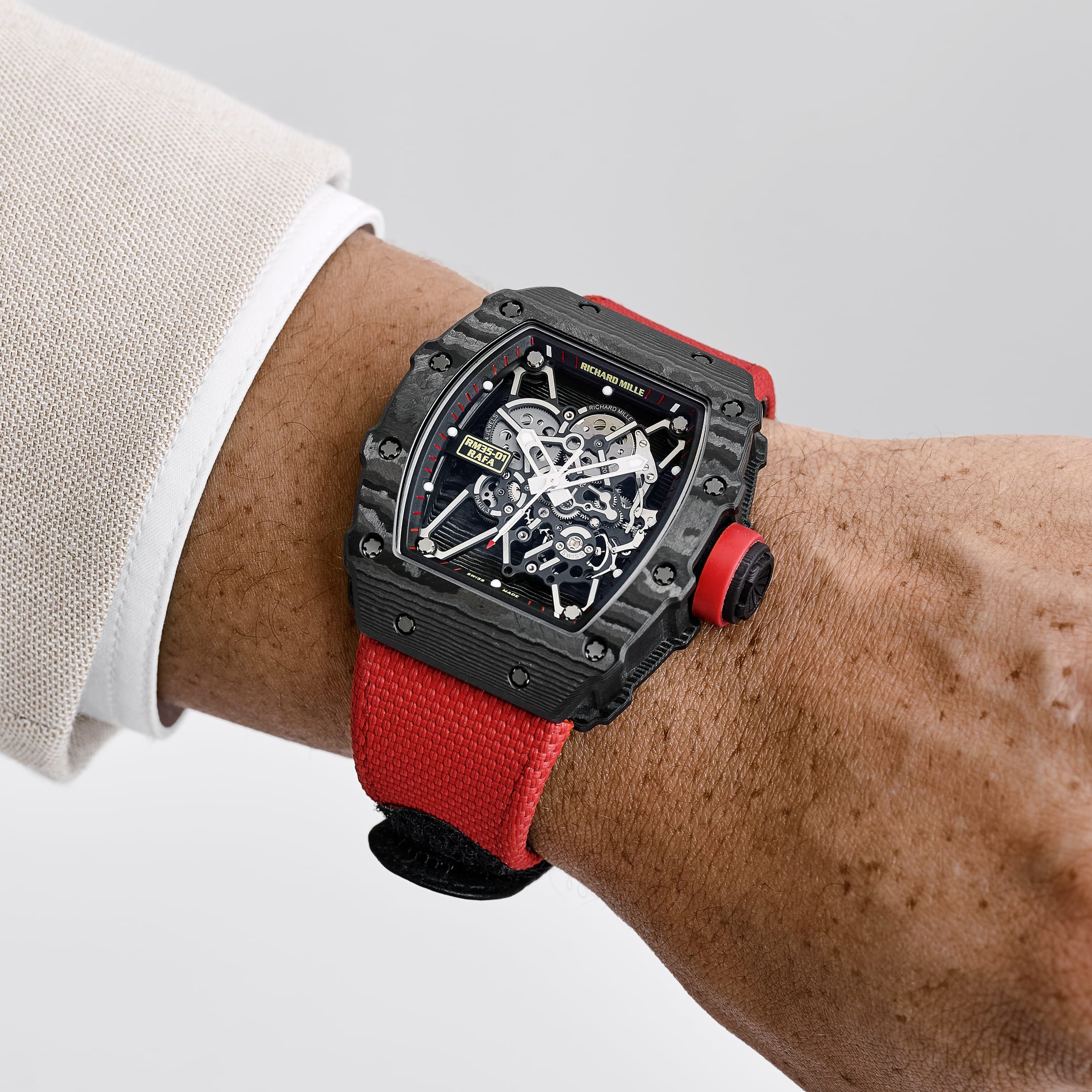 Richard Mille RM 35-01 Rafael Nadal Black Carbon TPT (2014)