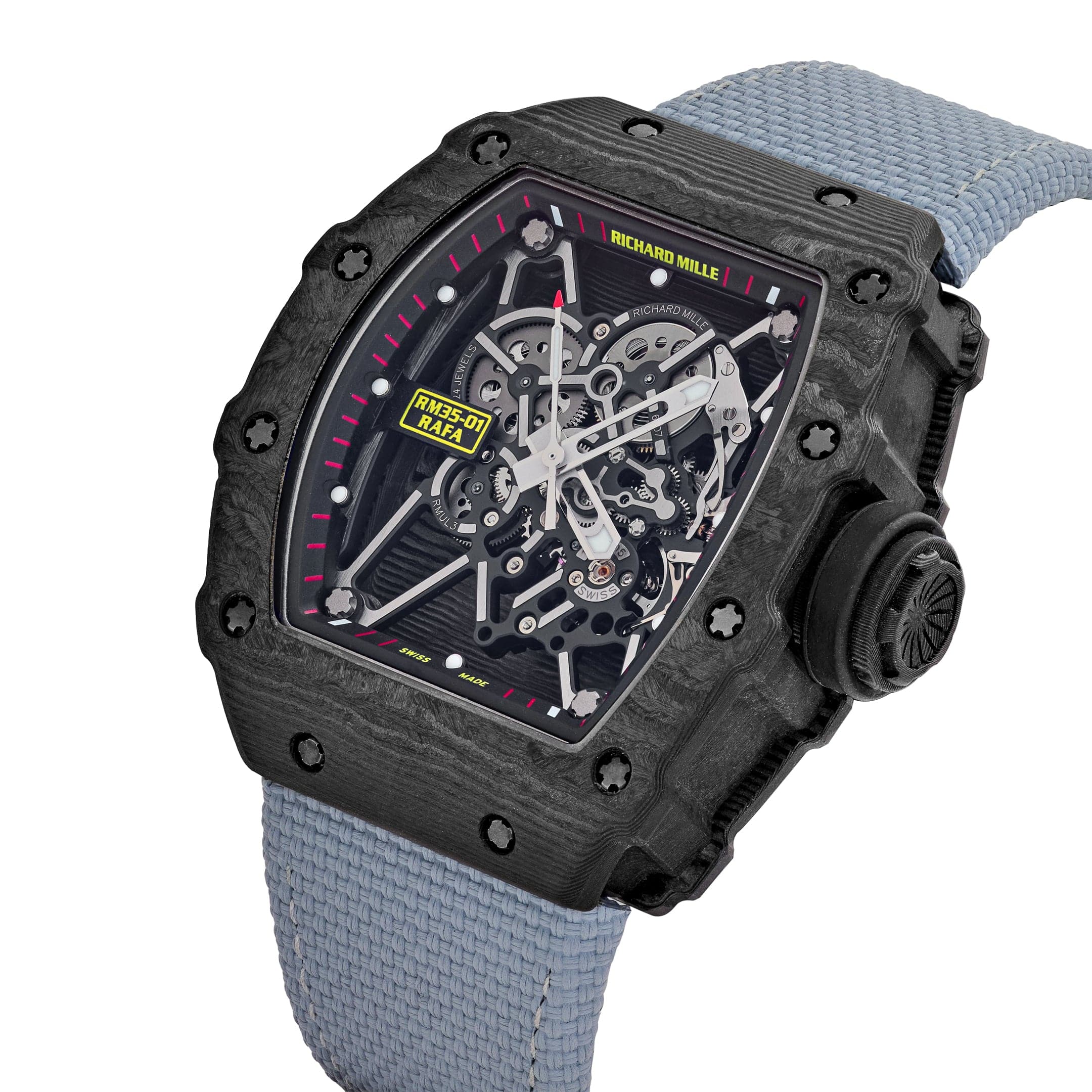 Richard Mille RM 35-01 Rafael Nadal Black Carbon TPT – Wrist