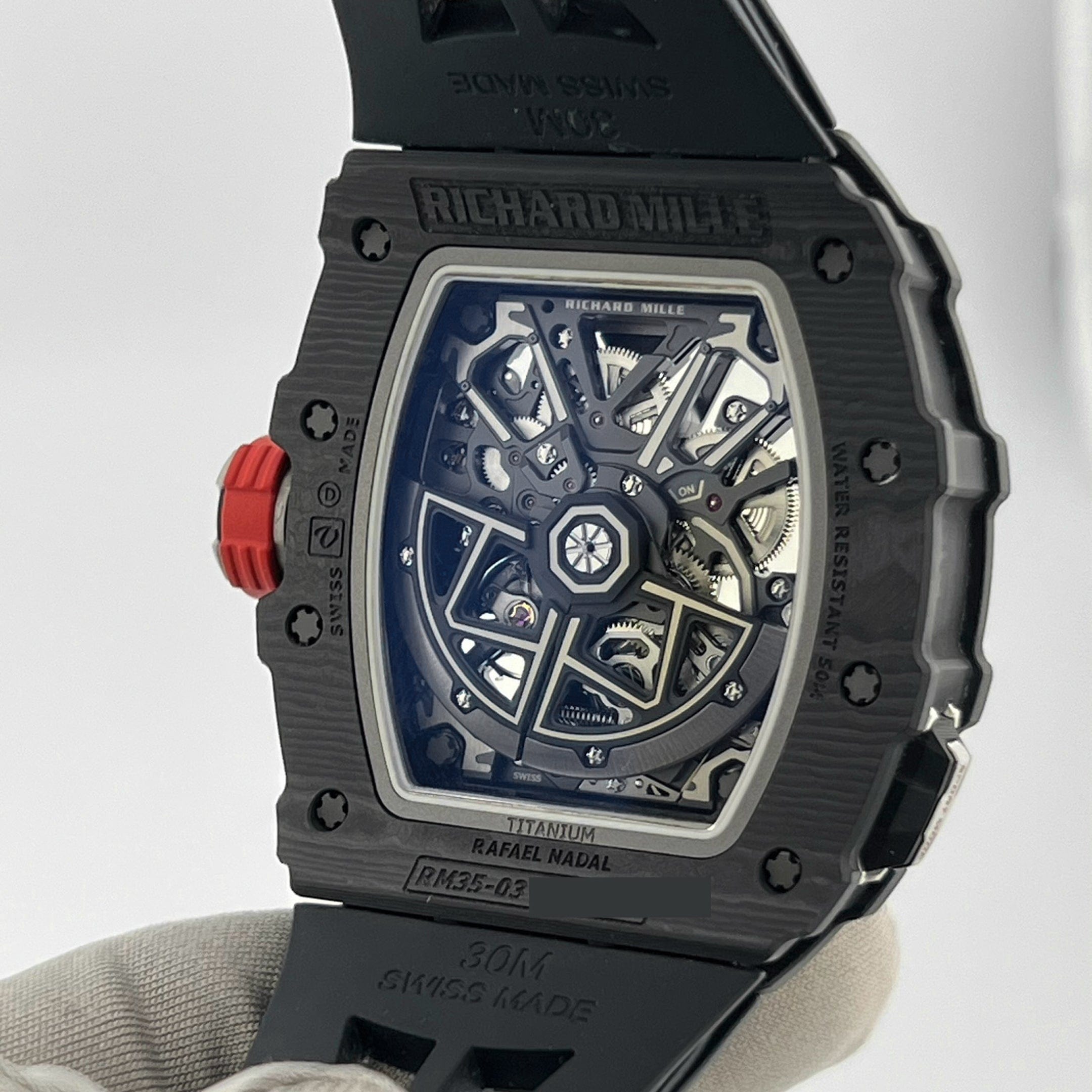 Richard Mille RM 35-03 'Rafael Nadal' Black Carbon – Wrist Aficionado Richard Mille RM 35-03 'Rafael Nadal' Black Carbon – Wrist Aficionado