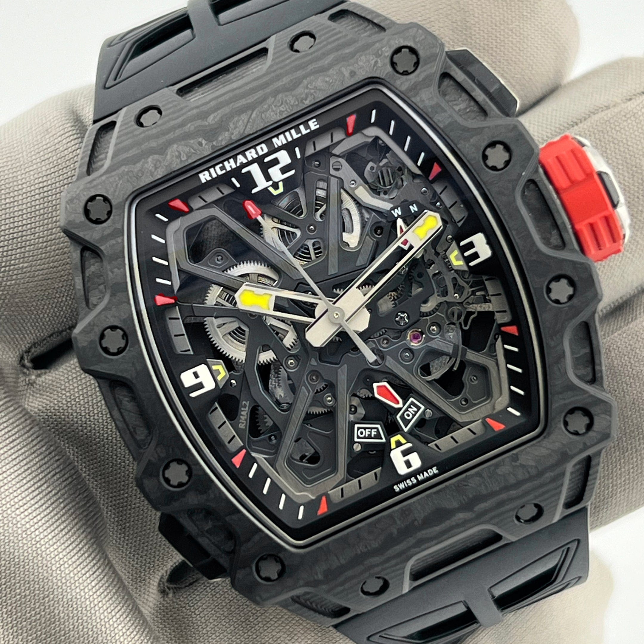 Richard Mille RM 35-03 'Rafael Nadal' Black Carbon – Wrist Aficionado Richard Mille RM 35-03 'Rafael Nadal' Black Carbon – Wrist Aficionado