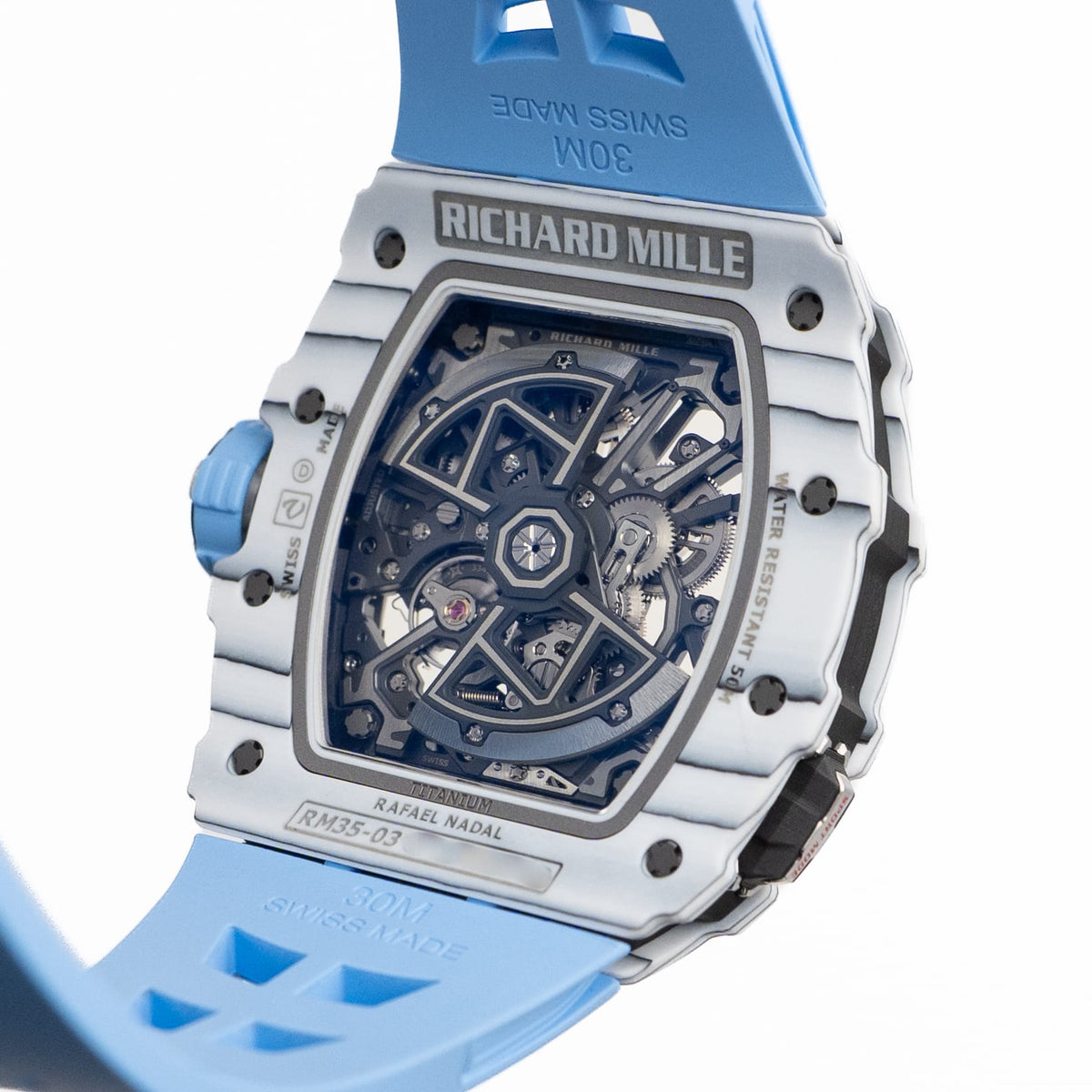 Richard Mille RM 35-03 'Rafael Nadal' White Quartz TPT (2026)