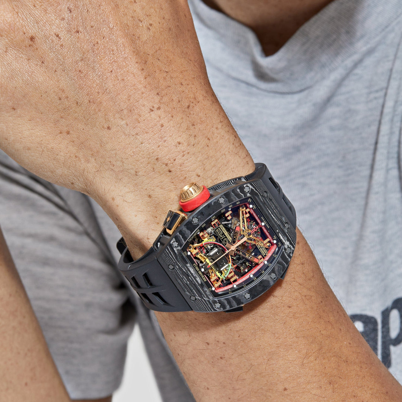 Richard Mille RM 50 01 Romain Grosjean Lotus F1 G Sensor Limited Edition 2015 Wrist Aficionado