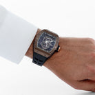 Richard Mille RM 52-01 'Skull' Brown Ceramic Rose Gold Limited Edition of 6