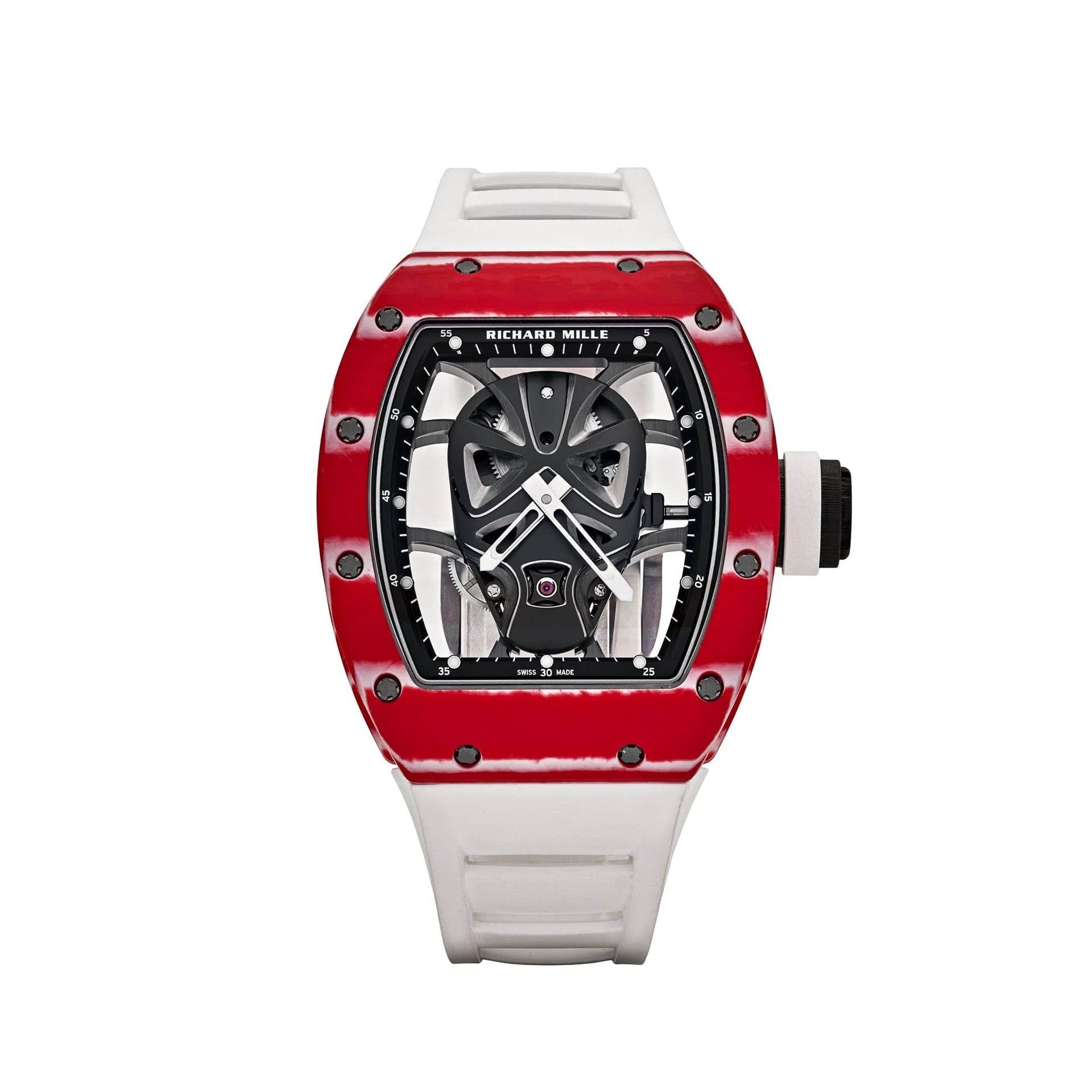 Richard Mille RM 52-06 Tourbillon 'Mask' Red White Quartz TPT