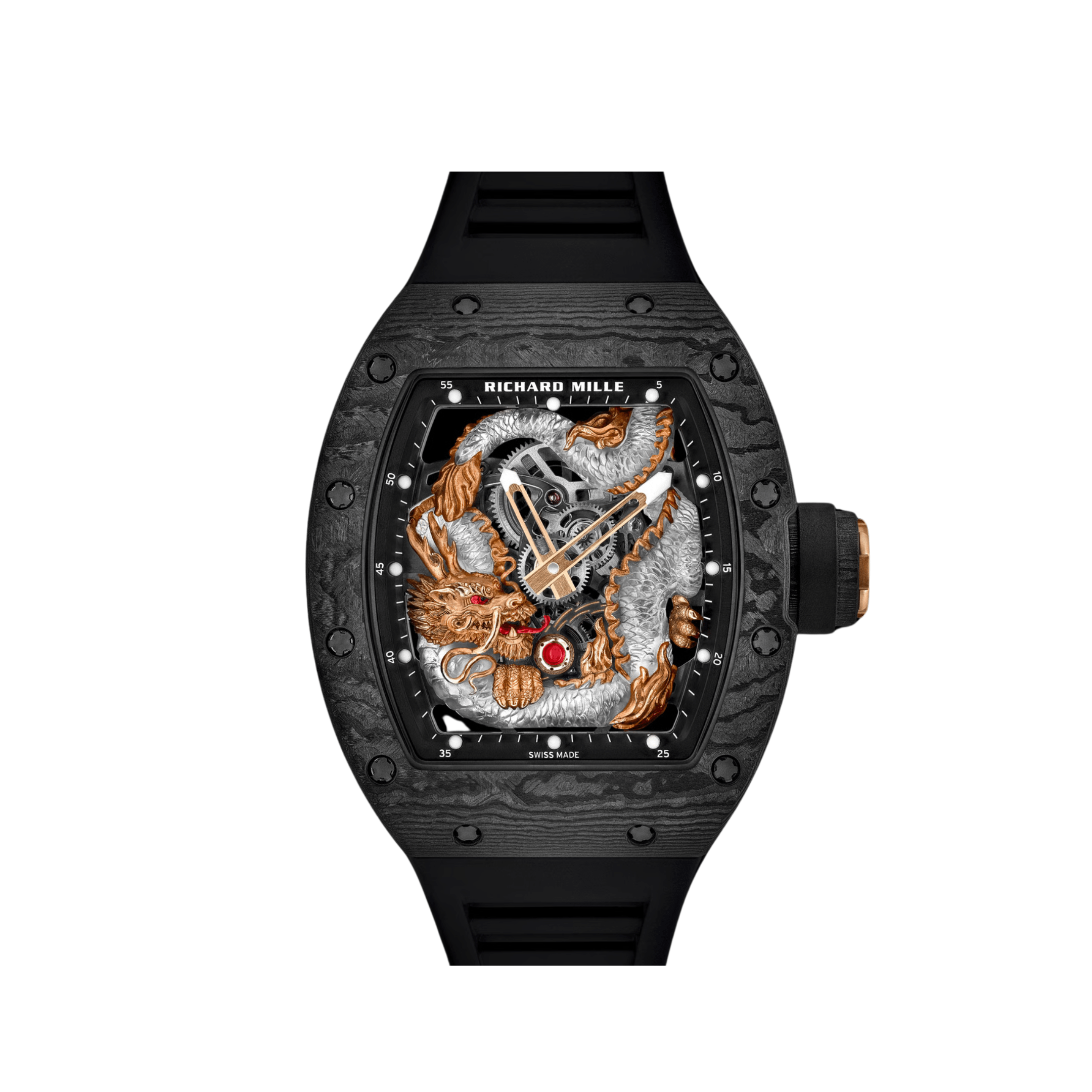 Richard Mille RM 57-03 Tourbillon Carbon Sapphire Dragon Dial Limited Edition