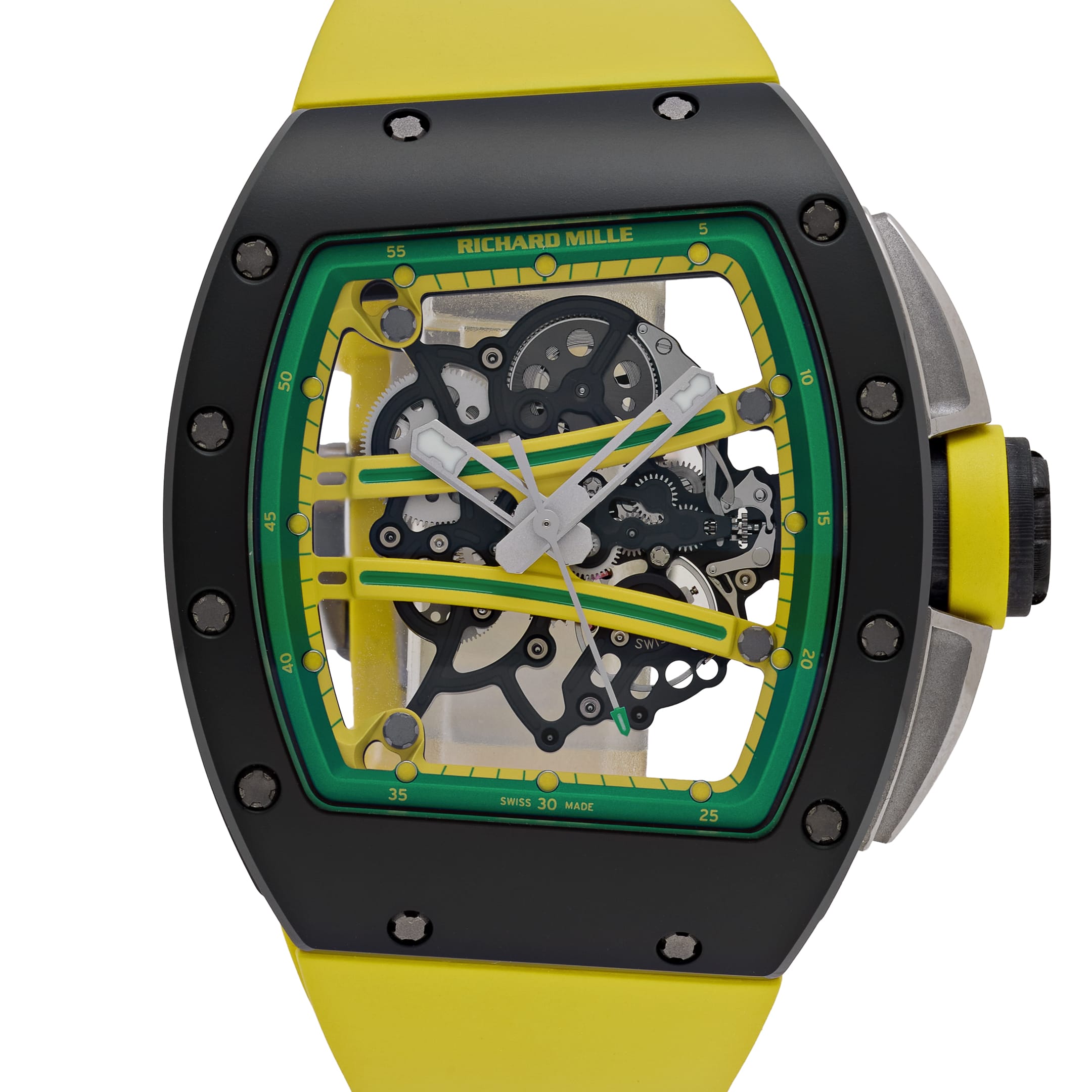 Richard Mille RM 61-01 Yohan Blake Ceramic Yellow and Green Accents Jamaica Limited Edition of 100 (2018)