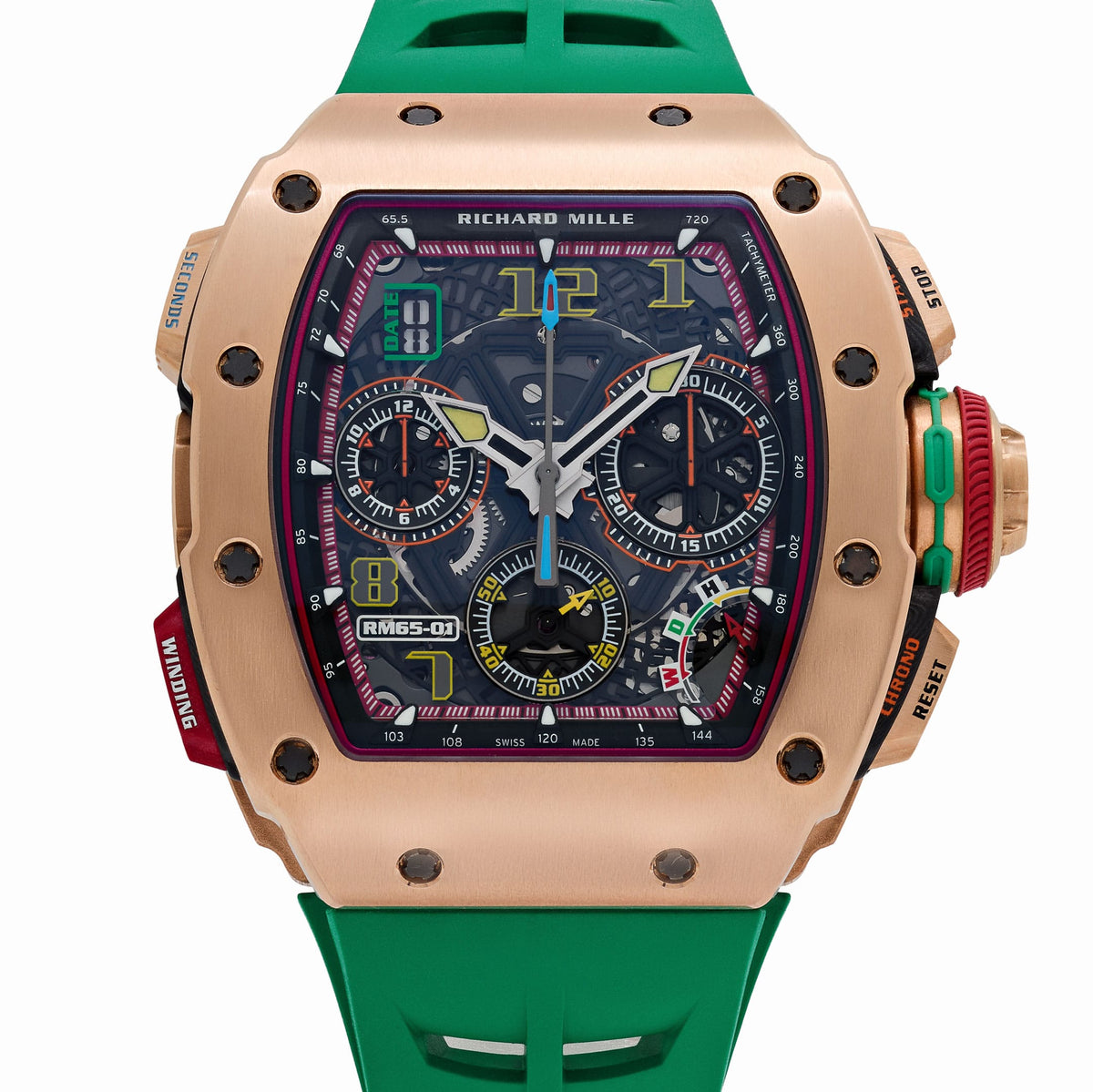 Richard Mille RM 65-01 Automatic Chronograph Full Rose Gold (2021)
