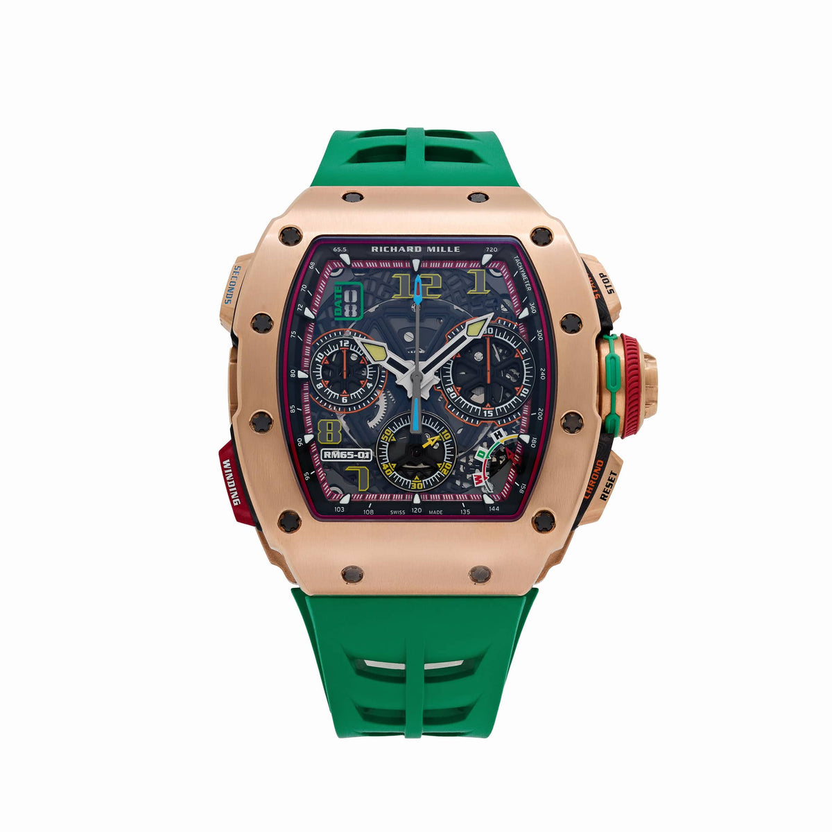 Richard Mille RM 65-01 Automatic Chronograph Full Rose Gold (2021)