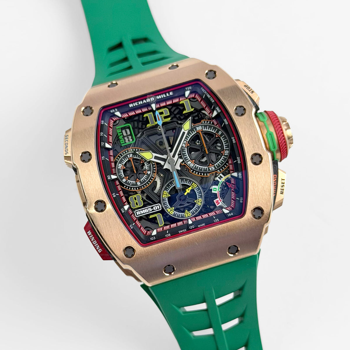Richard Mille RM 65-01 Automatic Chronograph Full Rose Gold (2021)
