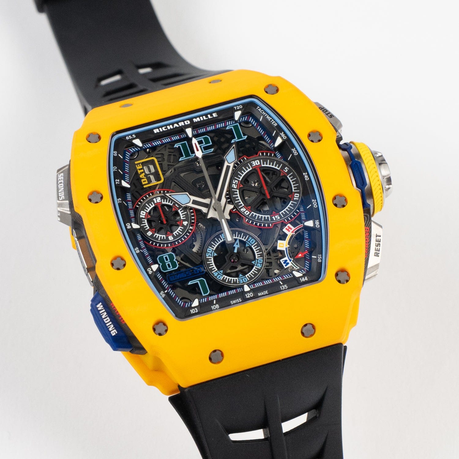 ジミィRE S×2・T×1 Richard Mille RM 65-01 Automatic Split-Seconds Chronograph Dark
