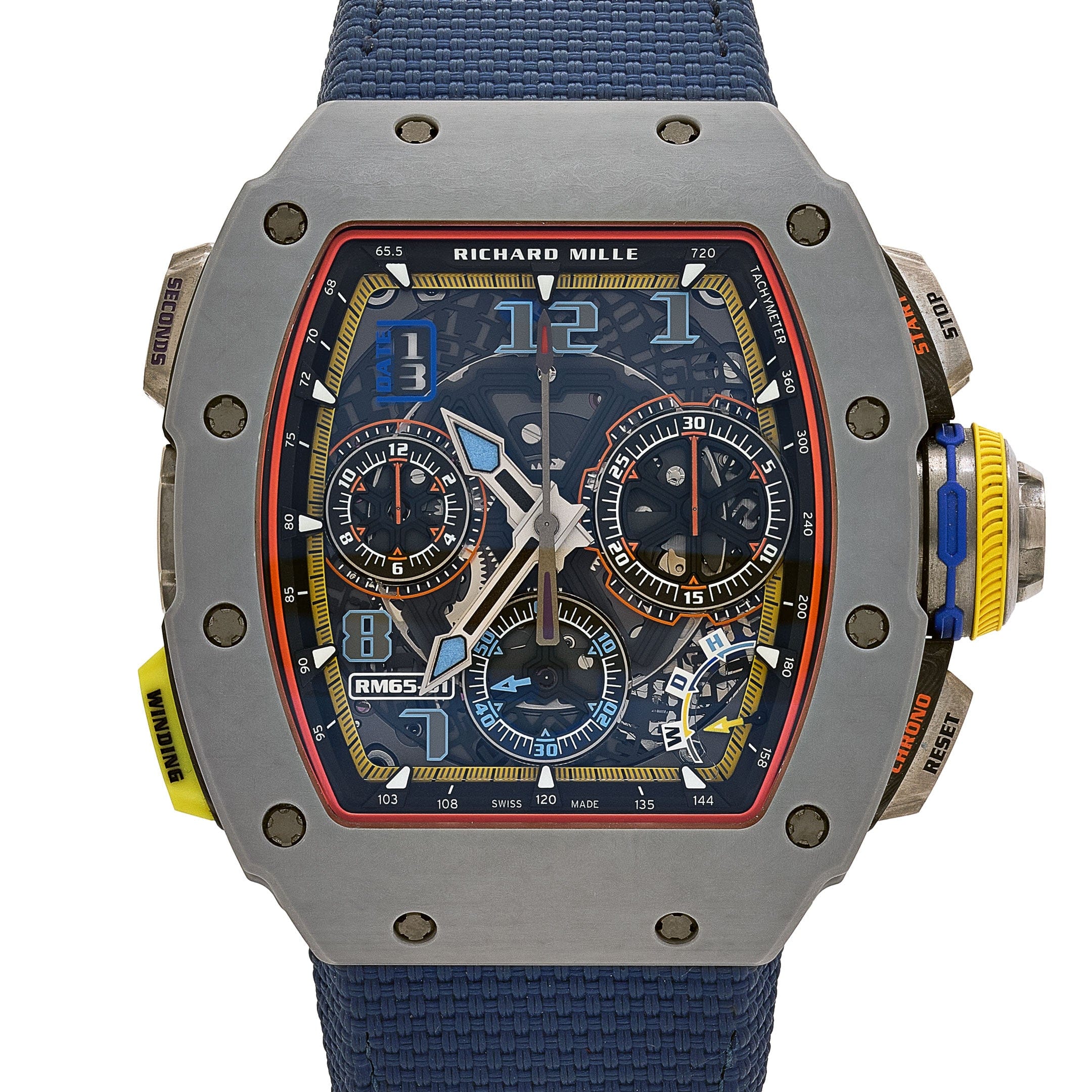 Richard Mille RM 65-01 Automatic Split-Seconds Chronograph Grey Quartz TPT (2023)