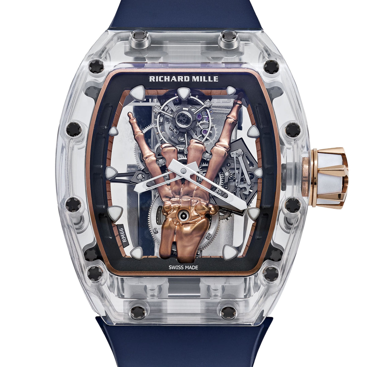 Richard Mille RM 66 Flying Tourbillon 'Rock n' Roll' Clear Sapphire Limited Edition of 10