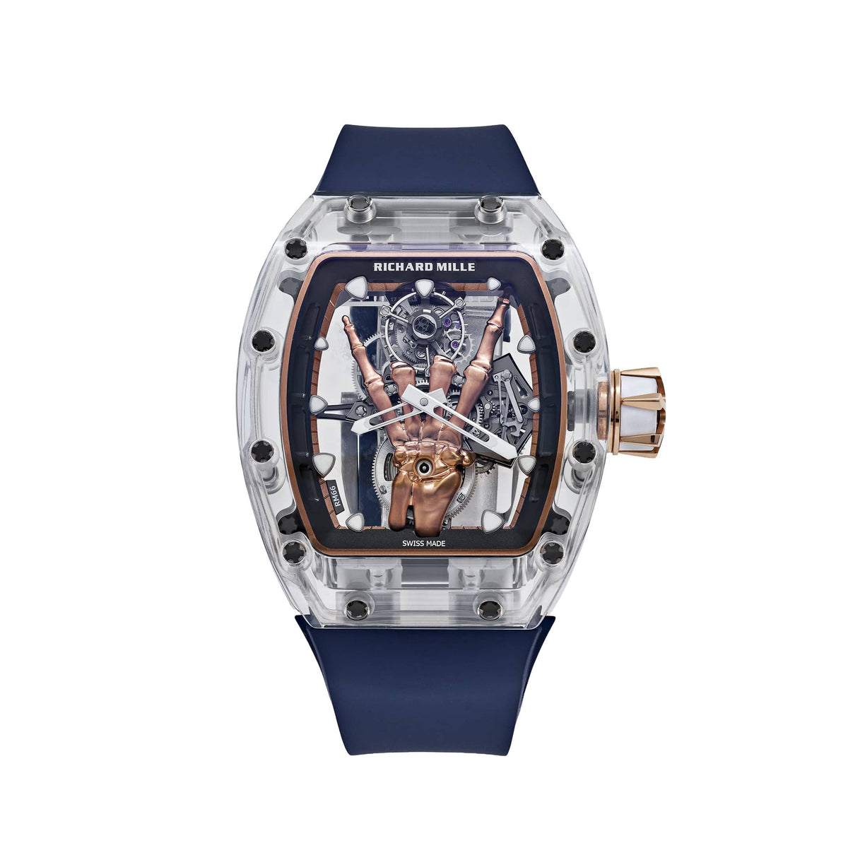 Richard Mille RM 66 Flying Tourbillon 'Rock n' Roll' Clear Sapphire Limited Edition of 10