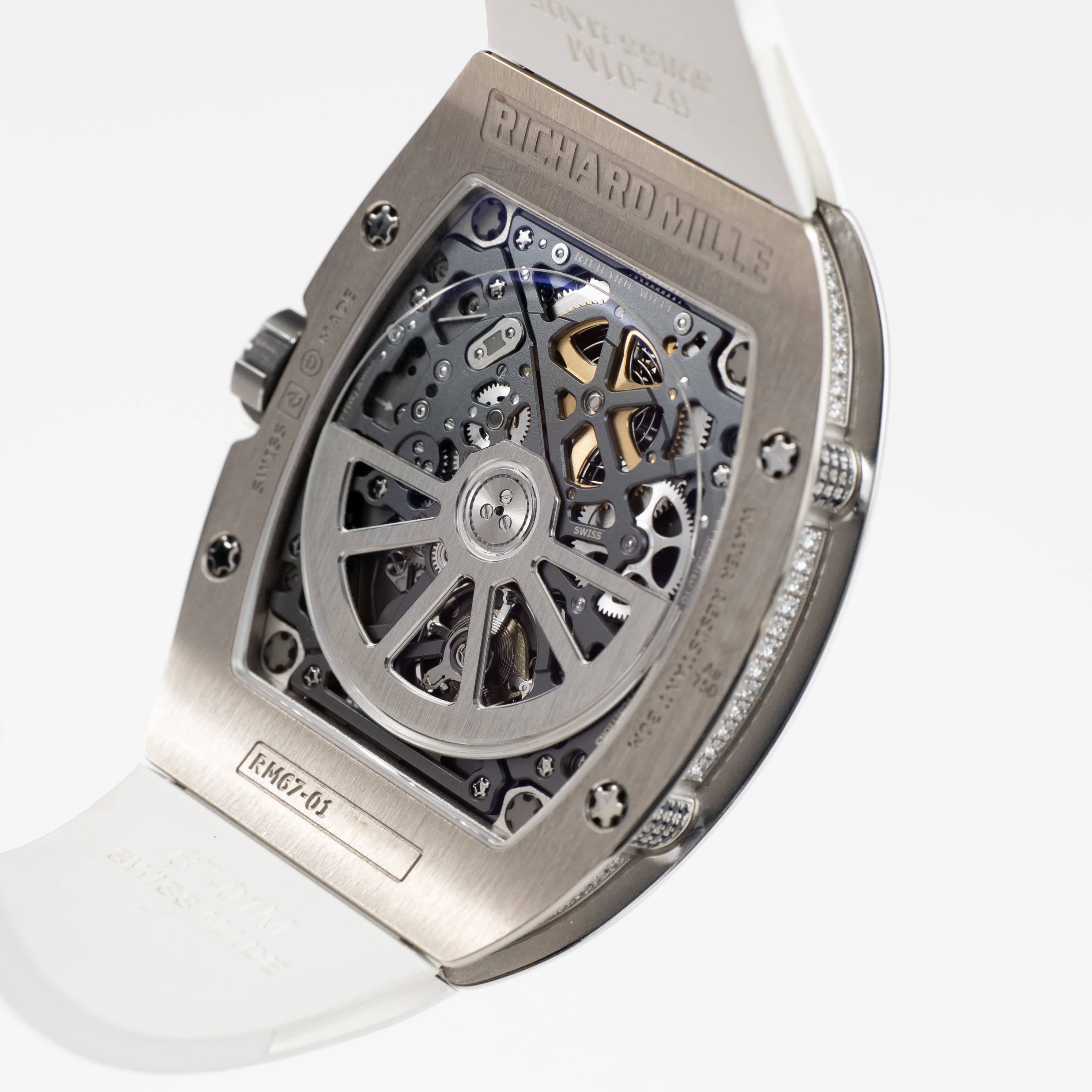 Richard Mille RM 67-01 Lifestyle Extra Flat White Gold Diamond Set (2019)