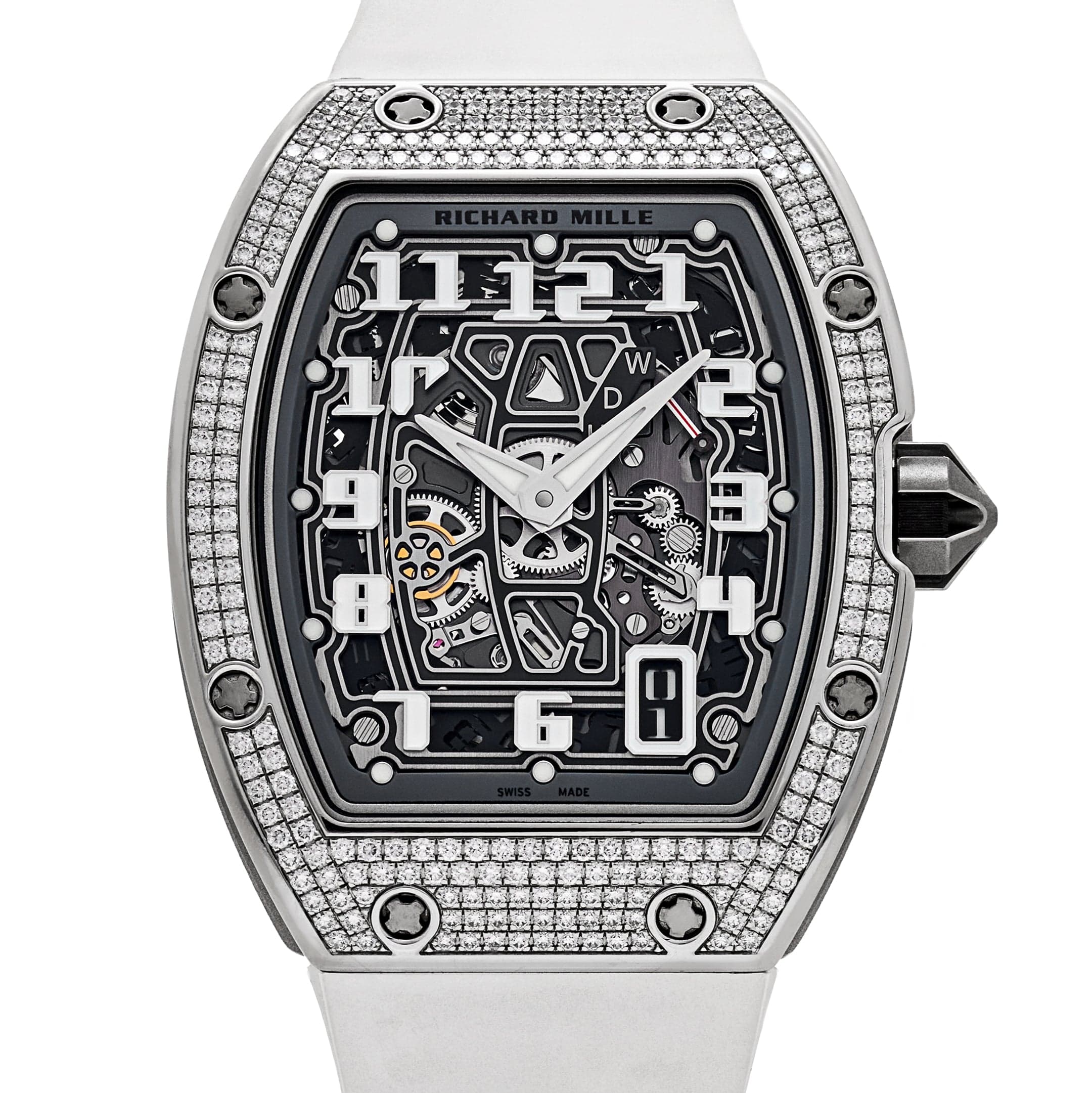 Richard Mille RM 67-01 Lifestyle Extra Flat White Gold Diamond Set (2019)