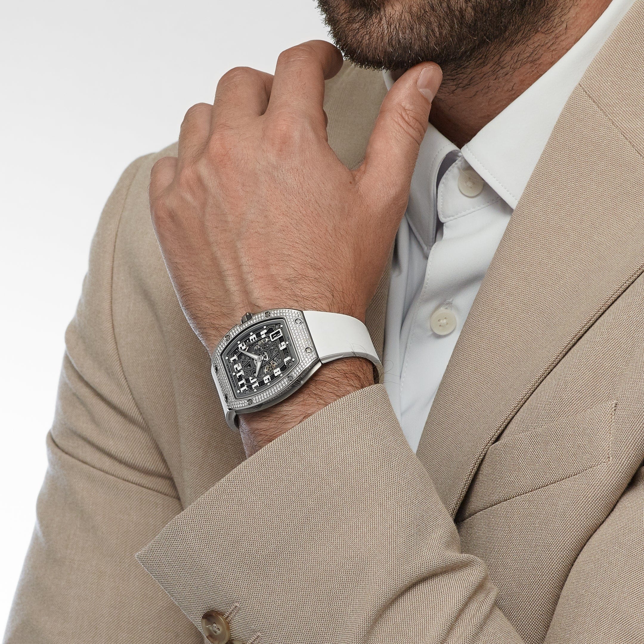 Richard Mille RM 67-01 Lifestyle Extra Flat White Gold Diamond Set (2019)