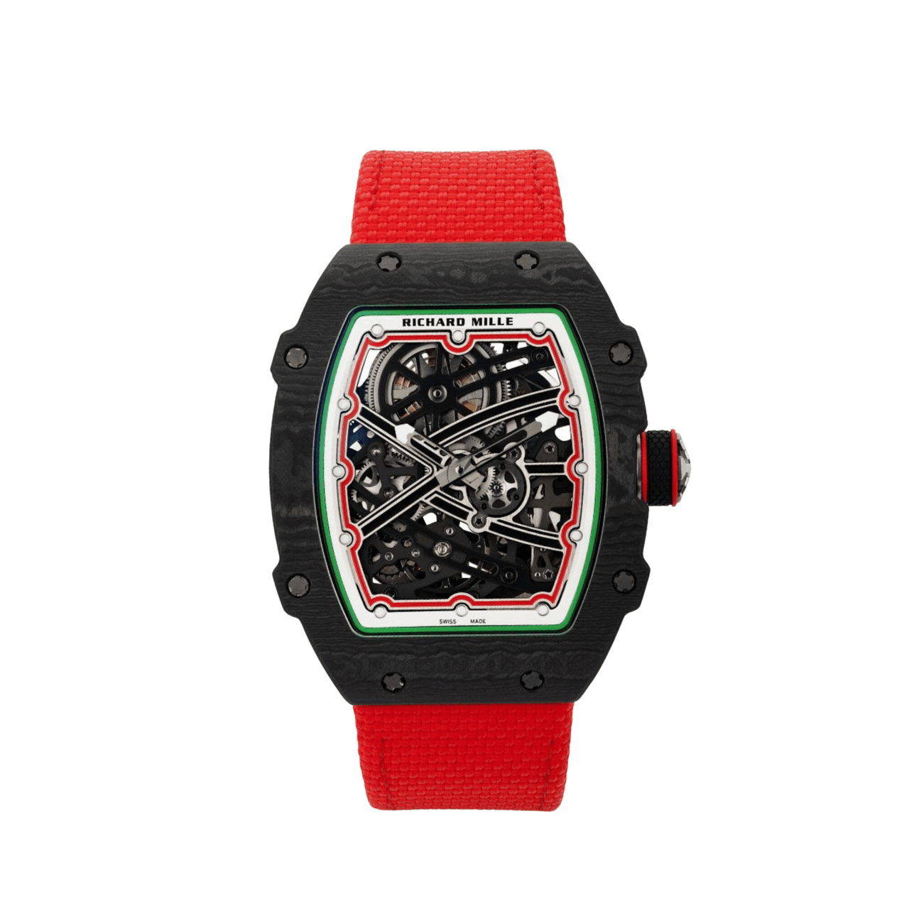 Richard Mille RM 67-02 Extra Flat Italy Carbon TPT Red Green (2024)