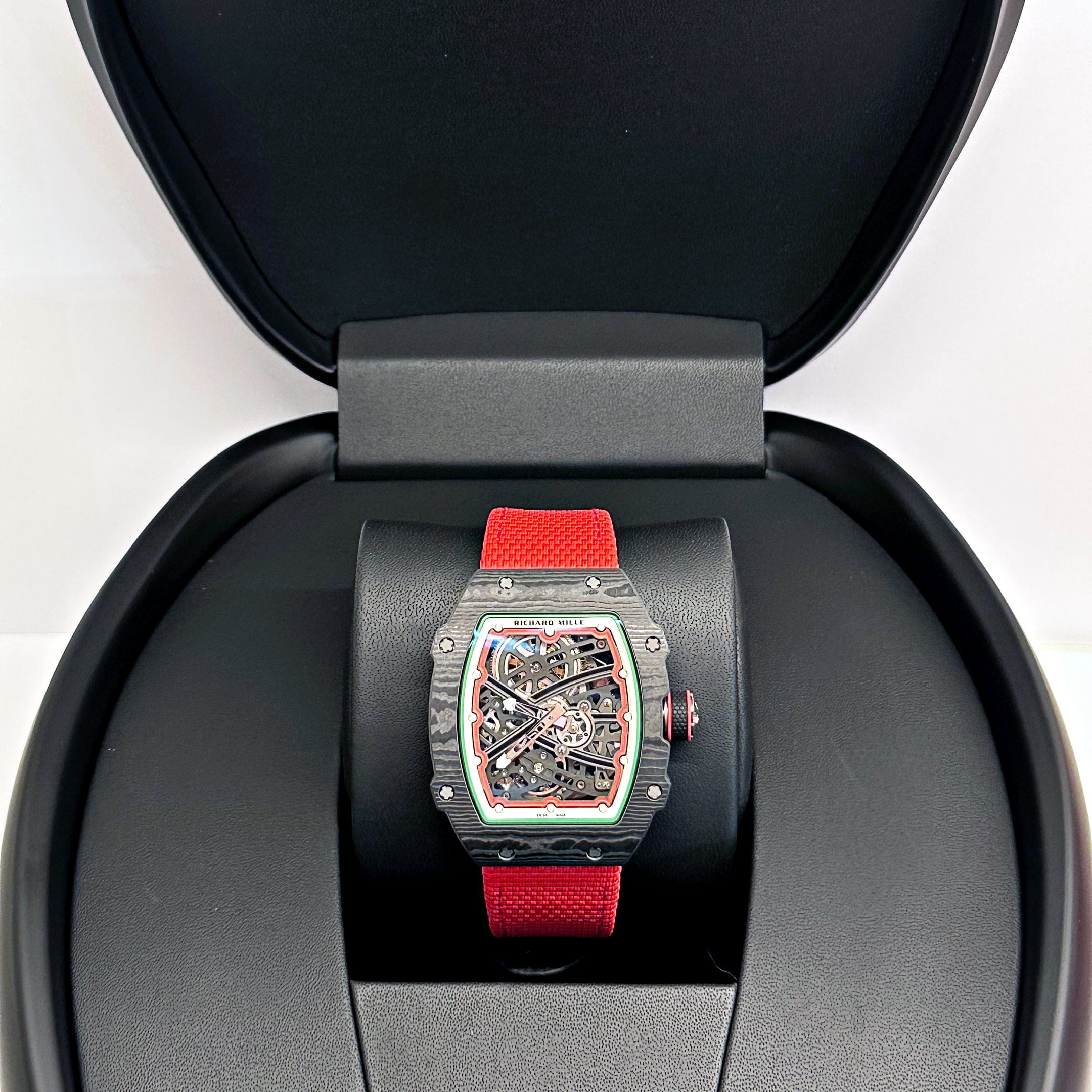 Richard Mille RM 67-02 Extra Flat Italy Carbon TPT Red Green (2024)