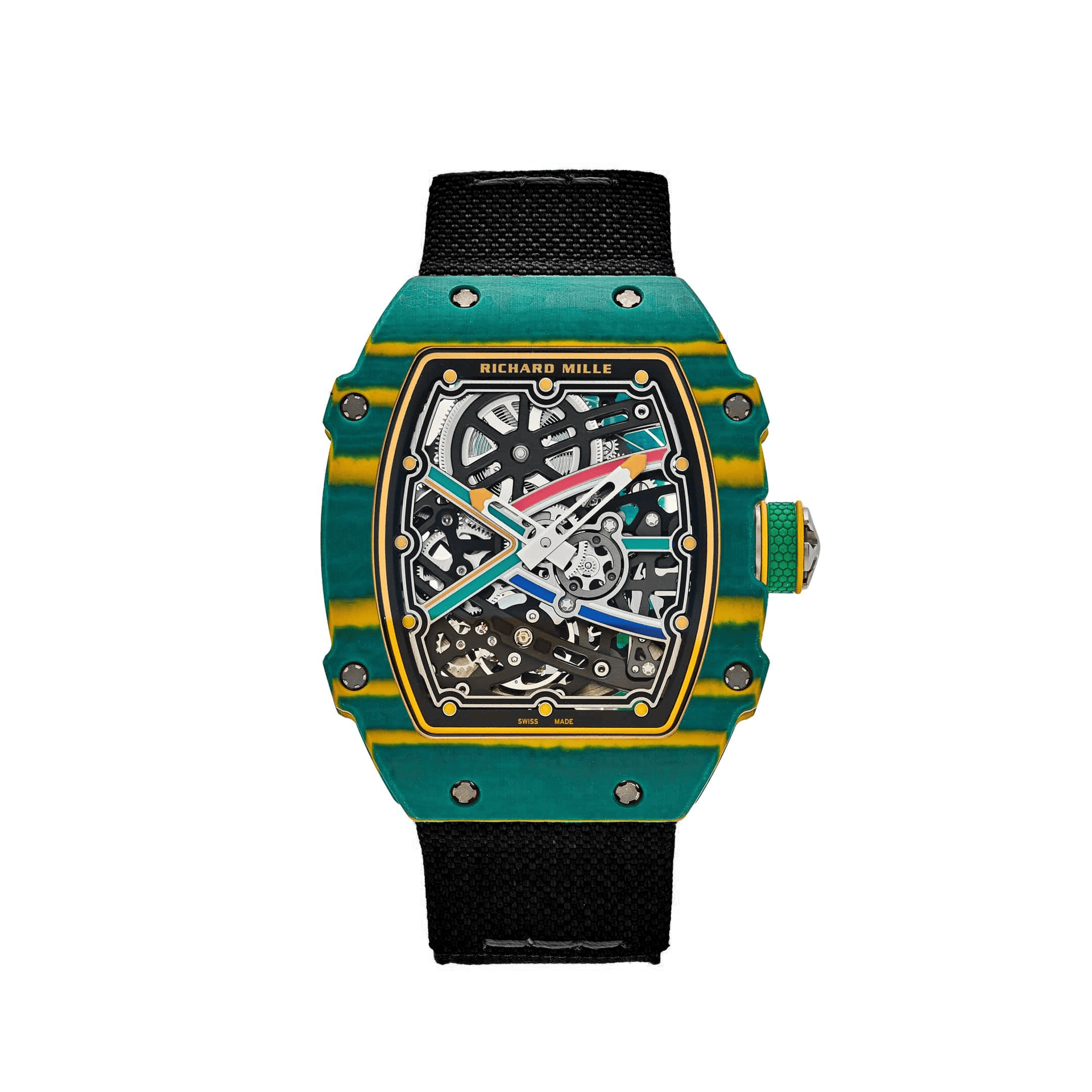Richard Mille RM 67-02 'Wayde Van Niekerk' Green Yellow Quartz TPT