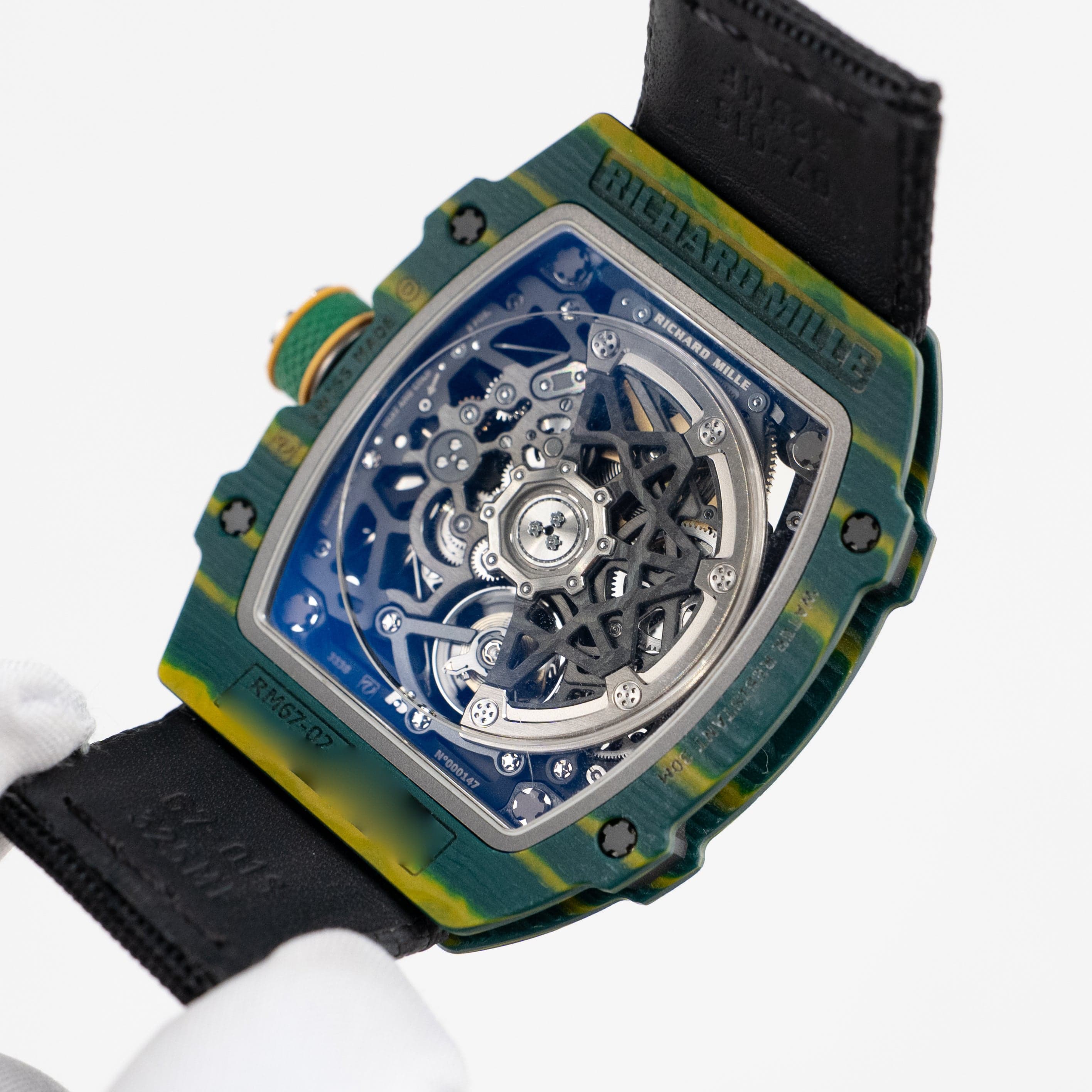 Richard Mille RM 67-02 'Wayde Van Niekerk' Green Yellow Quartz TPT
