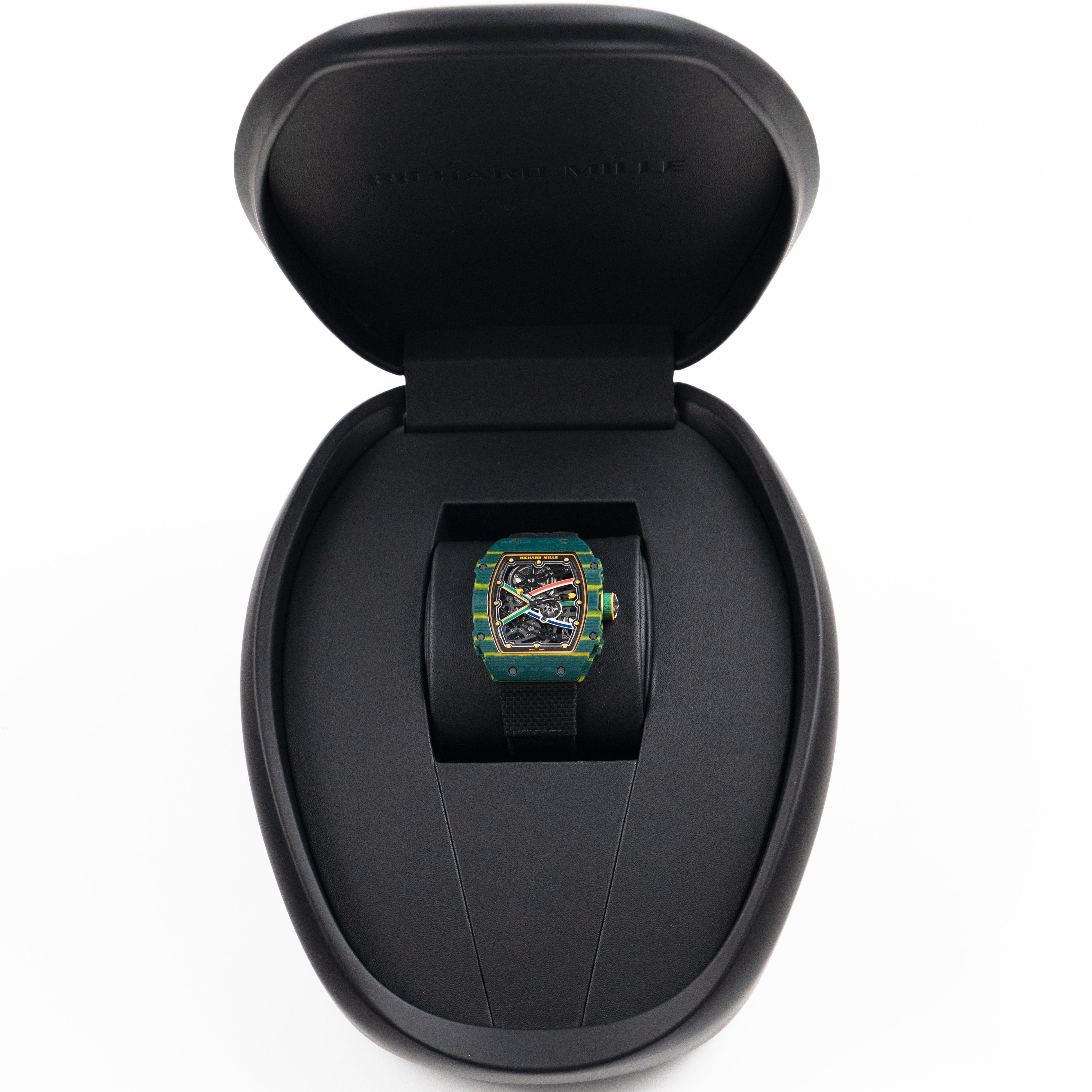 Richard Mille RM 67-02 'Wayde Van Niekerk' Green Yellow Quartz TPT (2017)