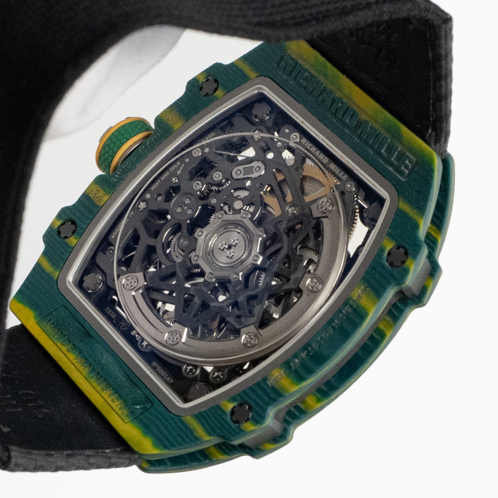 Richard Mille RM 67-02 'Wayde Van Niekerk' Green Yellow Quartz TPT (2017)