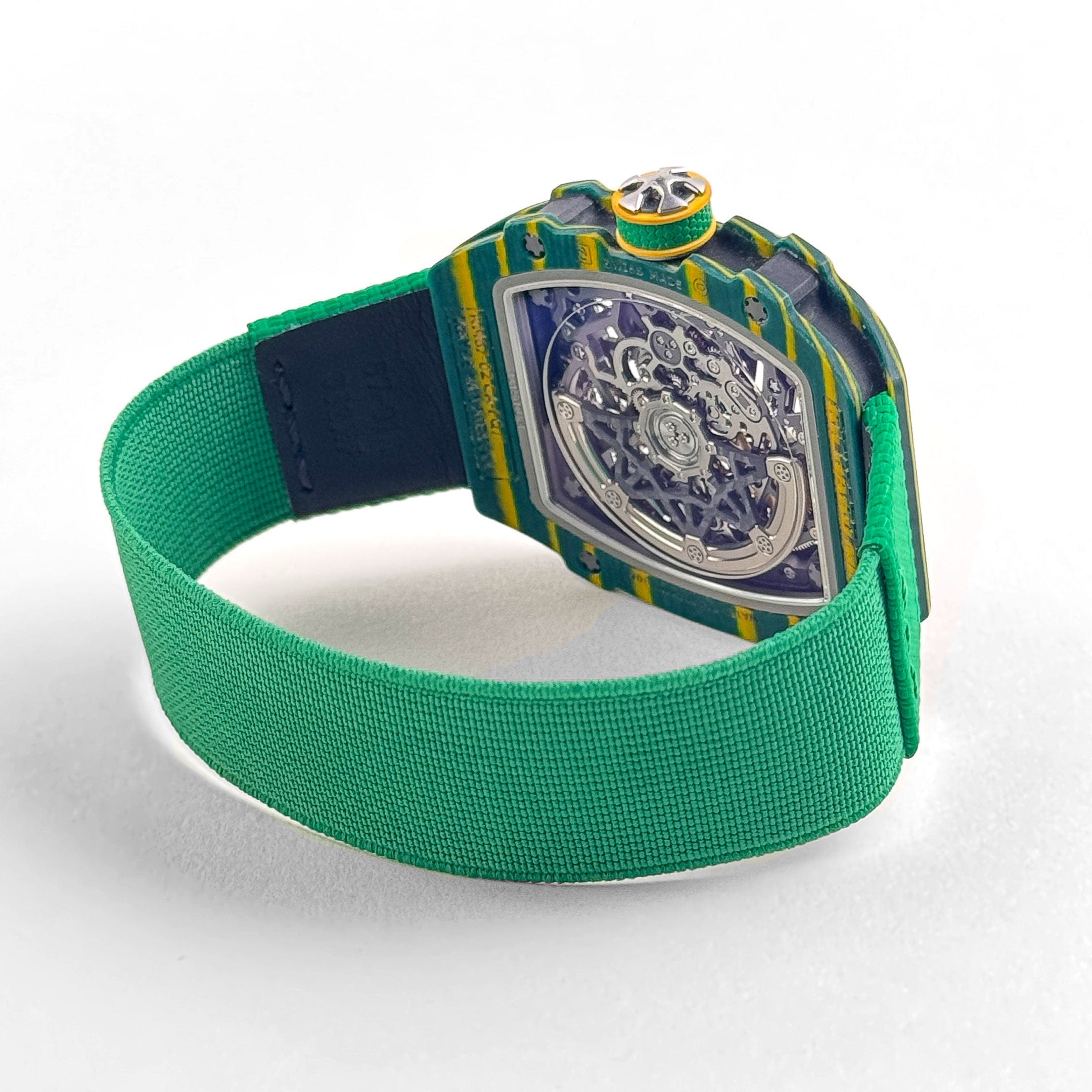 Richard Mille RM 67-02 'Wayde Van Niekerk' Green Yellow Quartz TPT