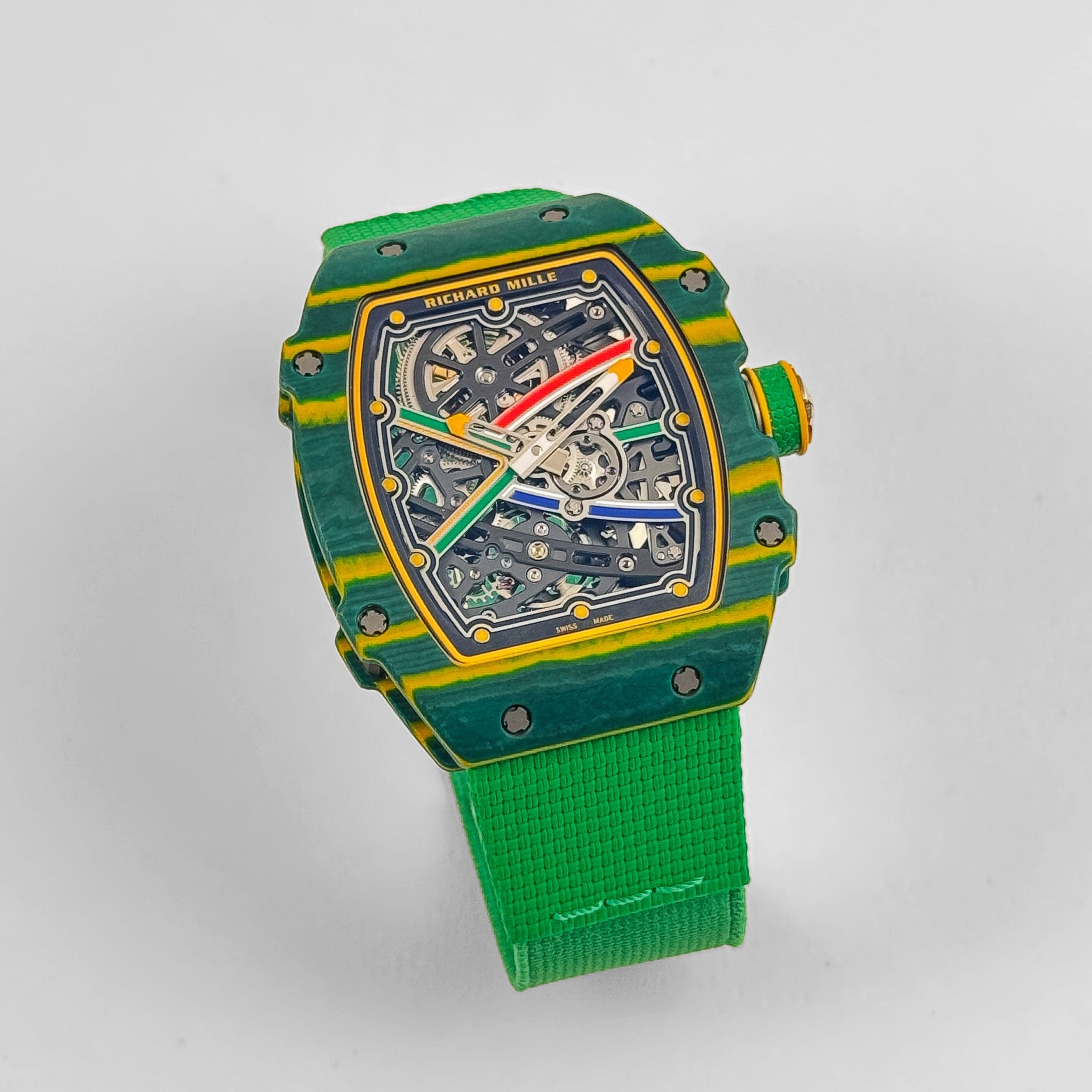Richard Mille RM 67-02 'Wayde Van Niekerk' Green Yellow Quartz TPT