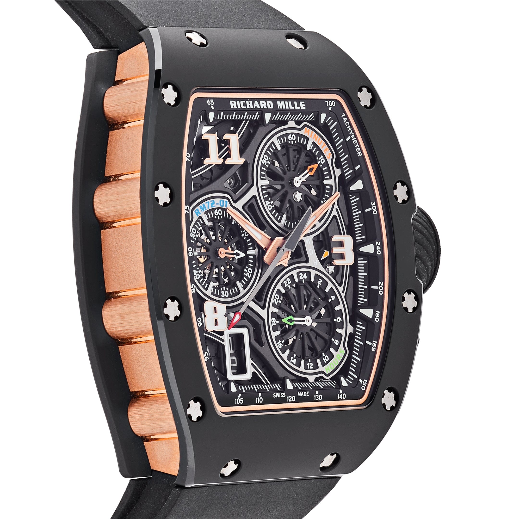 Richard Mille RM 72-01 Lifestyle In-House Chronograph Black Ceramic (2022) (Copy) (VIDEO TEST)